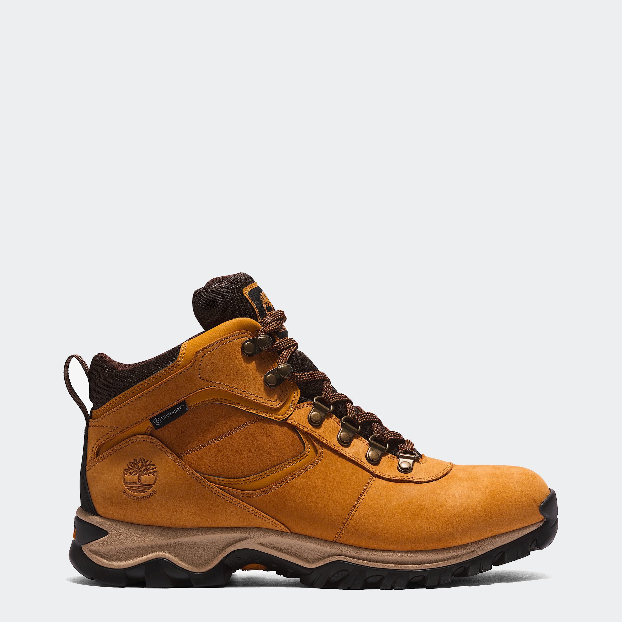 Men's Timberland Mt. Maddsen Waterproof Hiking Boots Wheat Nubuck