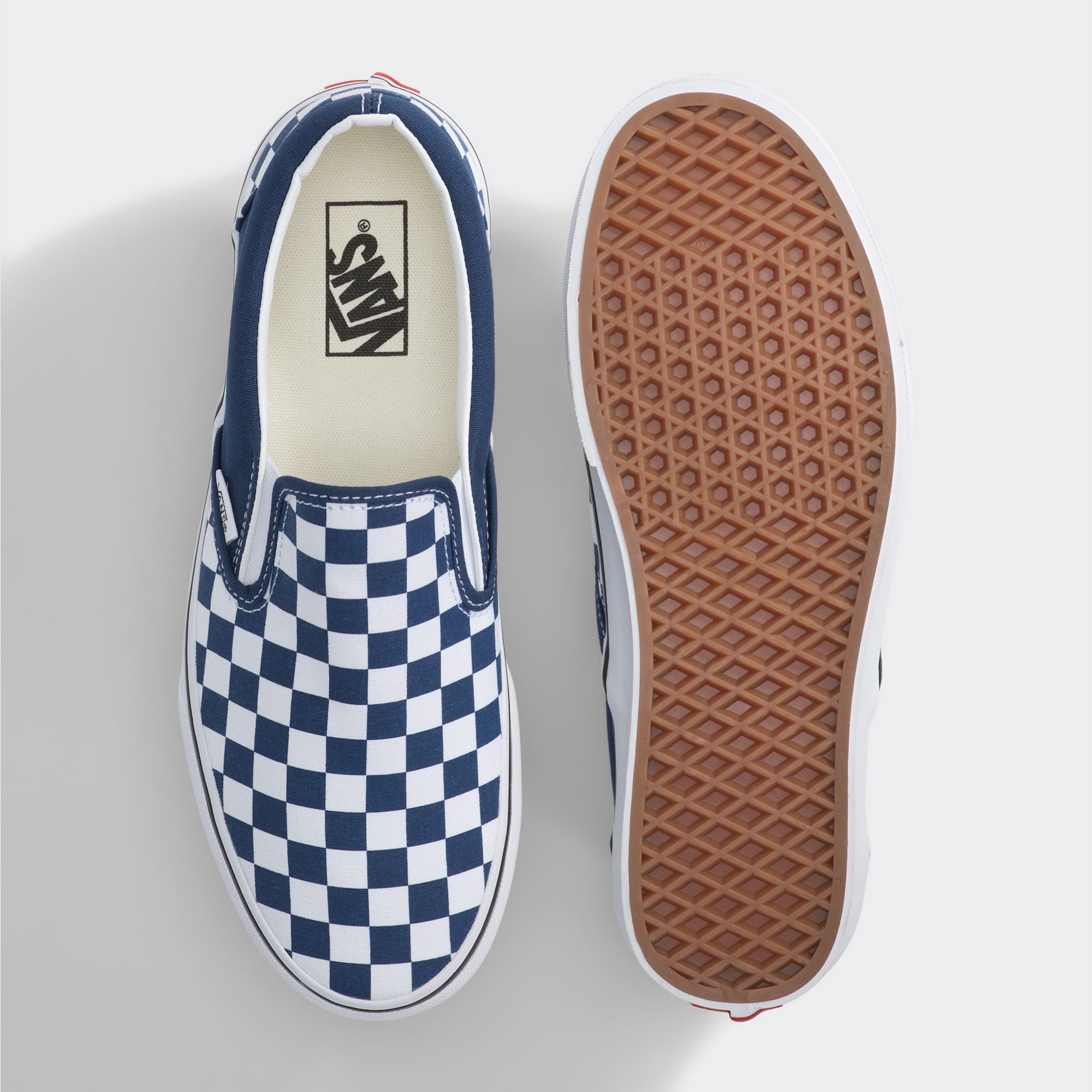 Men's Vans Classic Slip-On Shoes Deep Indigo Blue