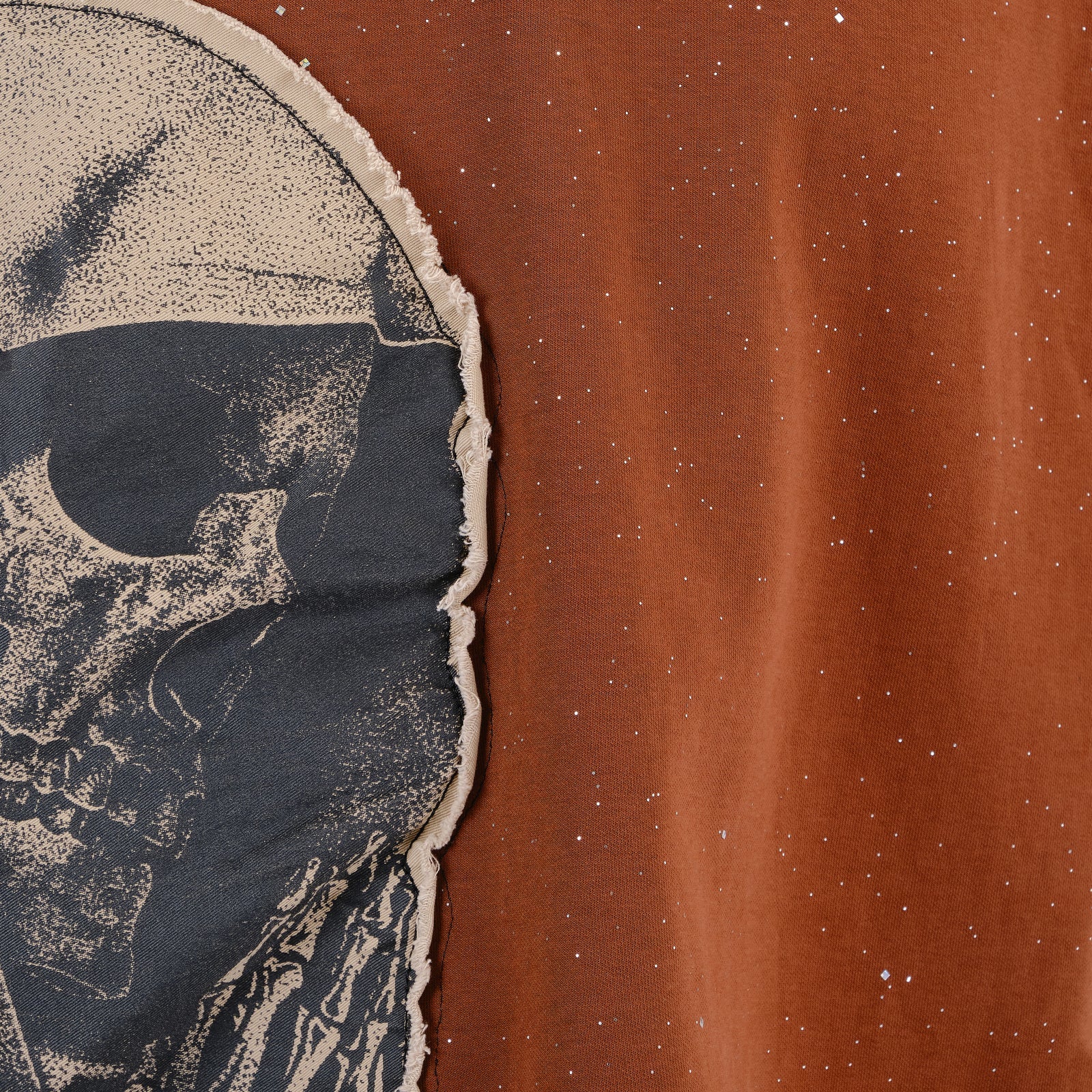 Men's Copper Rivet Praying For My Enemies T-Shirt Brown