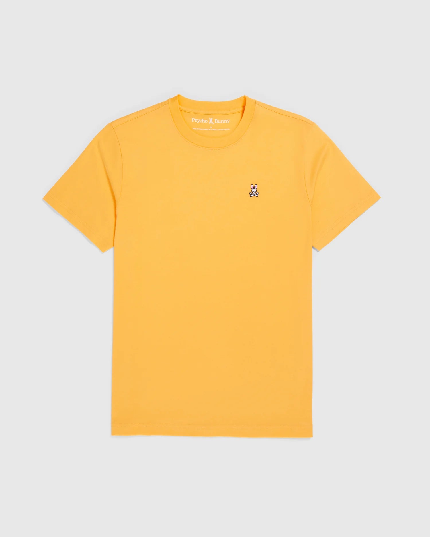 Men's Psycho Bunny Classic Crew Neck Tee Orange Soda