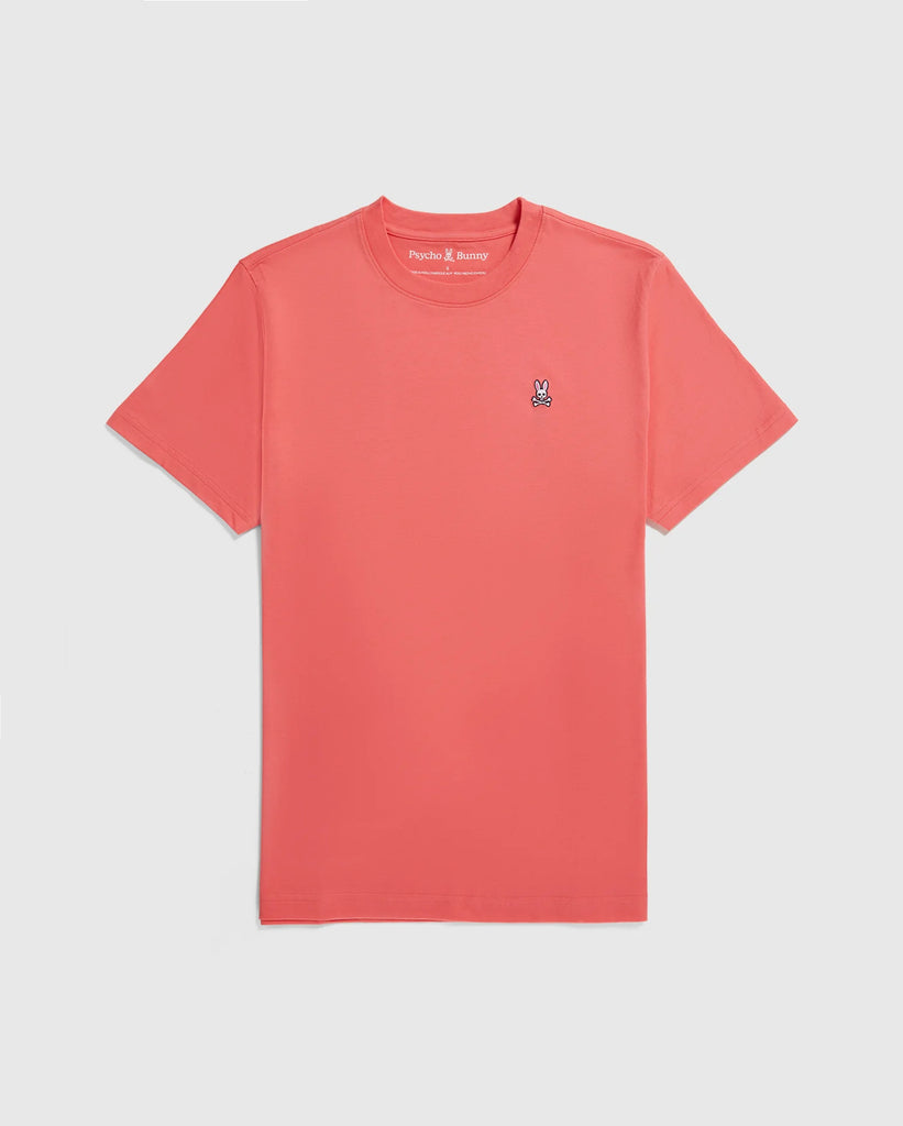 Men's Psycho Bunny Classic Crew Neck Tee Grapefruit