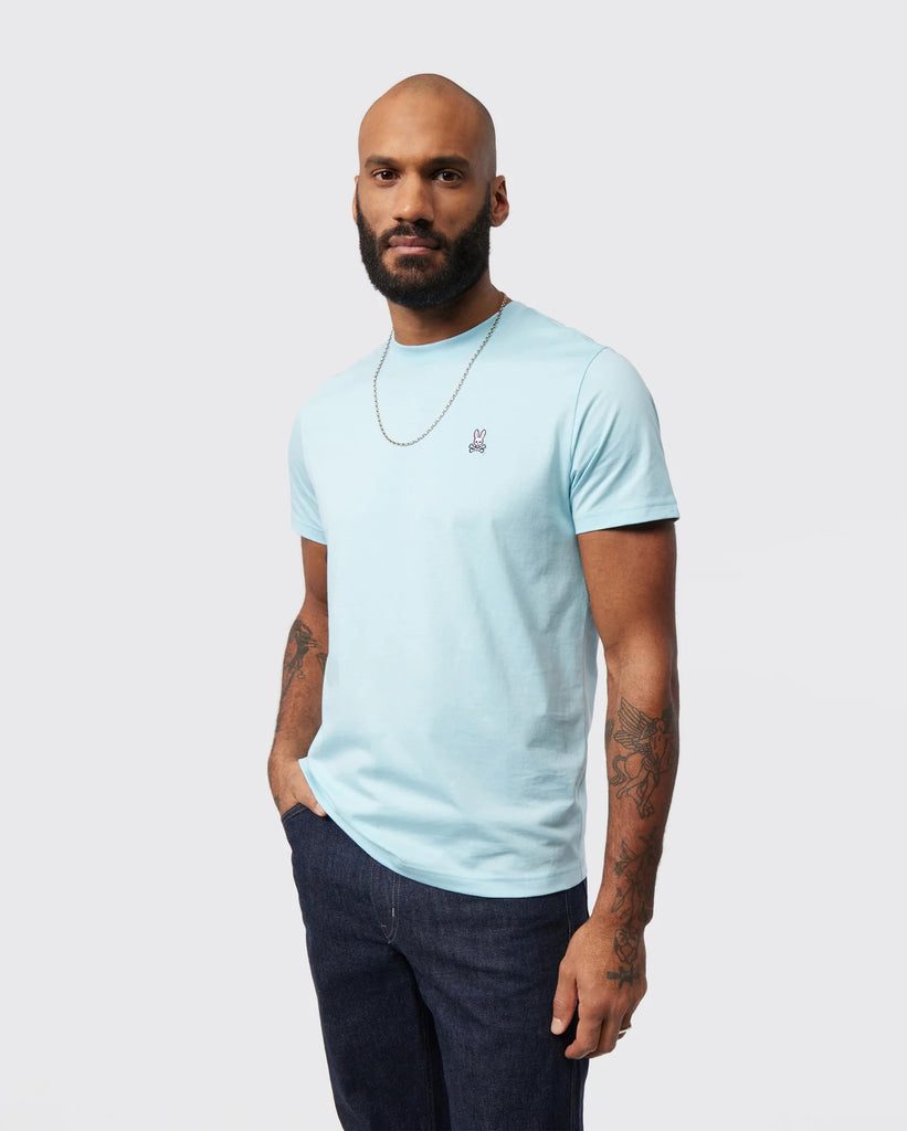 Men's Psycho Bunny Classic Crew Neck Tee Seafoam