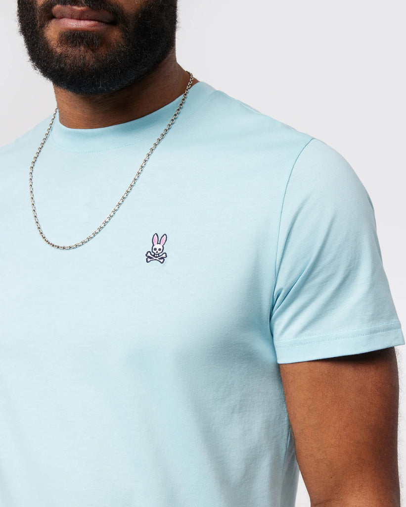 Men's Psycho Bunny Classic Crew Neck Tee Seafoam