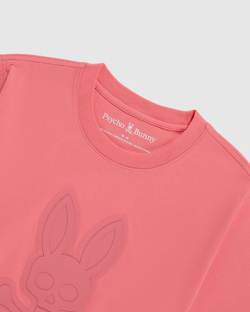 Men's Psycho Bunny Damon Graphic Tee Grapefruit