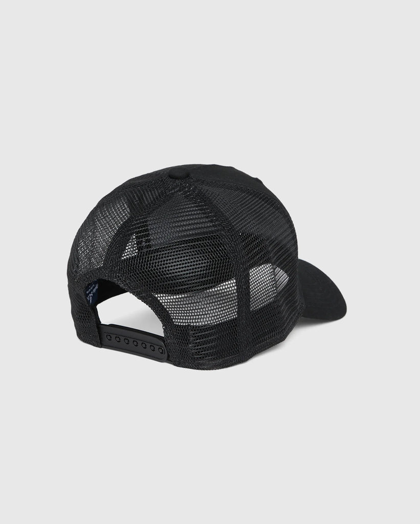 Men's Psycho Bunny Damon Trucker Cap Black