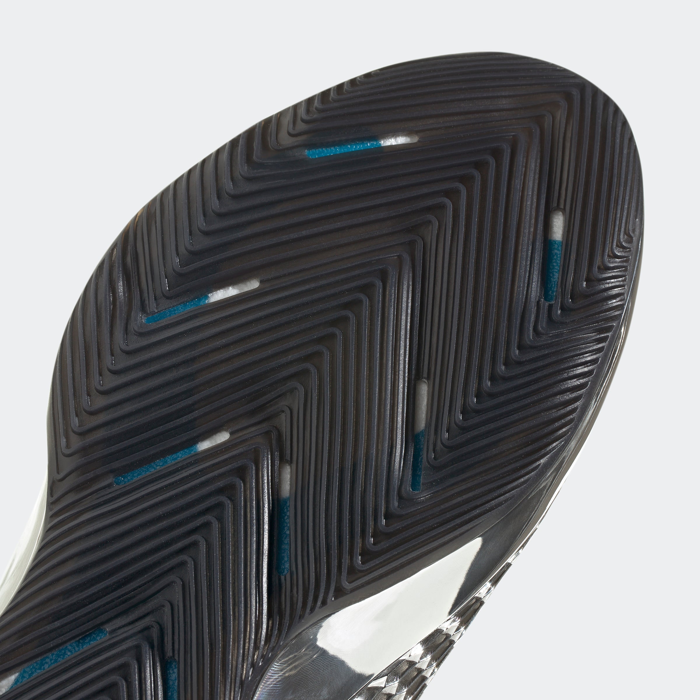 Men's adidas Basketball Anthony Edwards 1 Mid Shoes Core Black / Silver Metallic