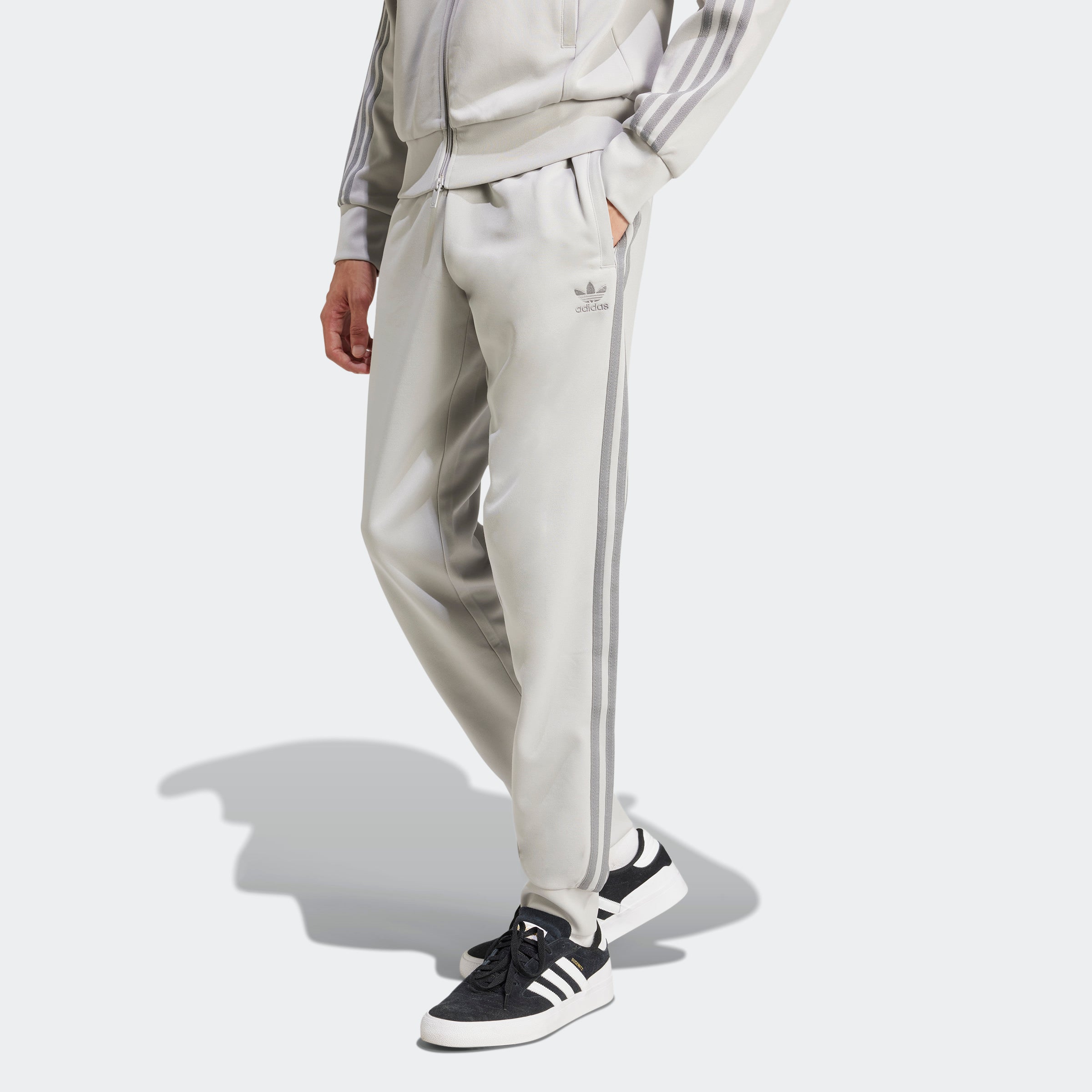 Men's adidas Originals Adicolor Classics SST Track Pants Grey Two