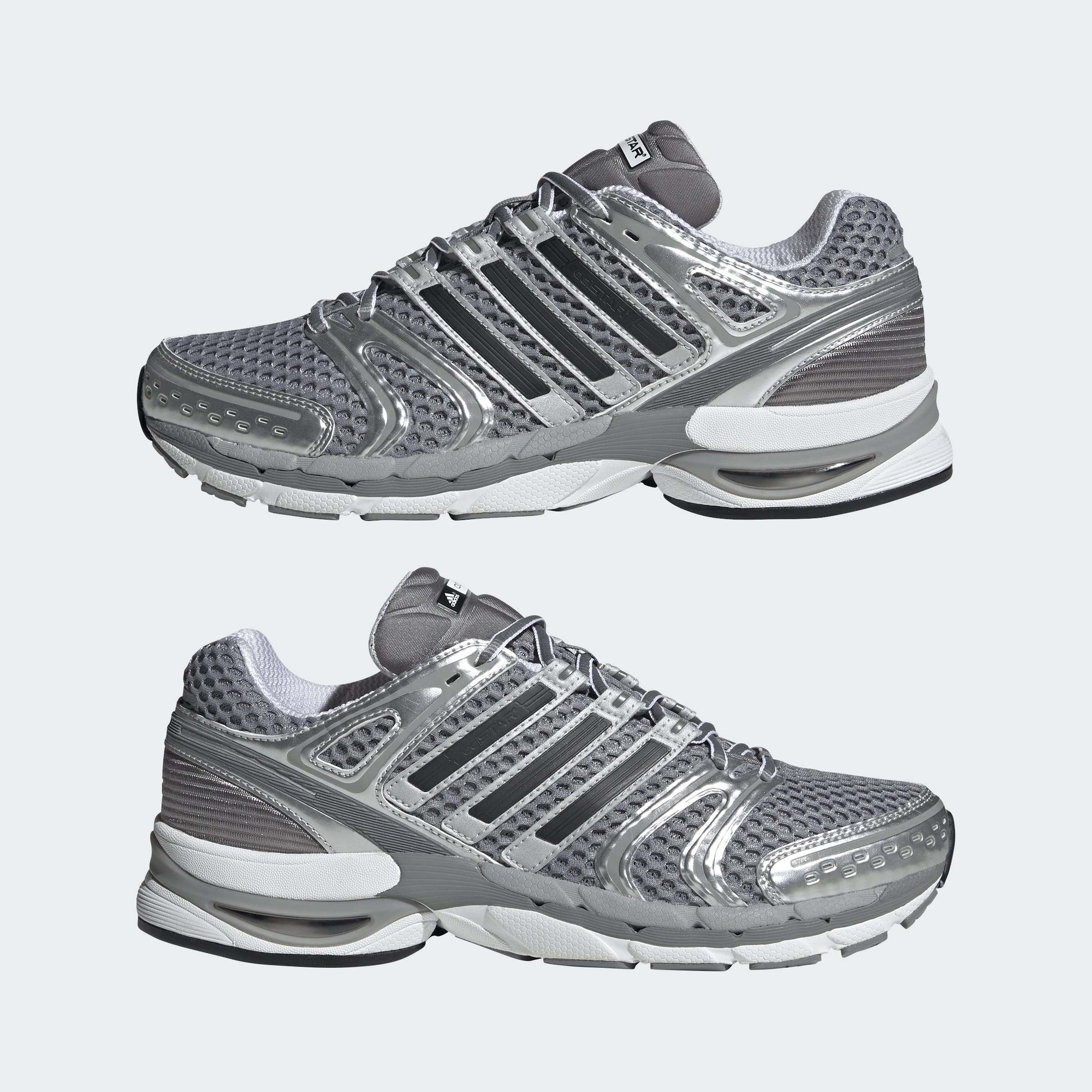 Men's adidas Originals Adistar Control 5 Shoes Grey Three / Core Black / Silver Metallic