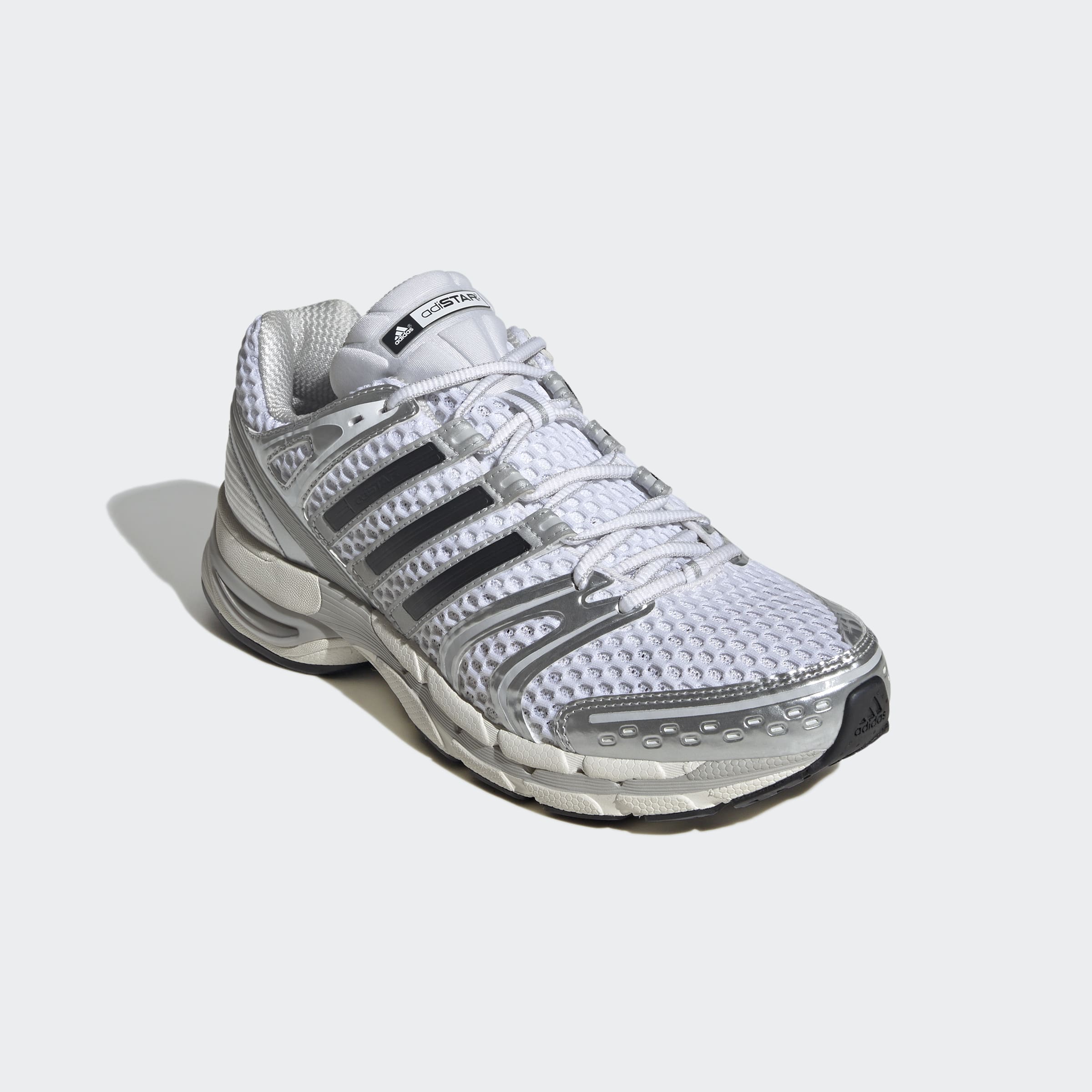 Men's adidas Originals Adistar Control 5 Shoes Silver Metallic/Grey One