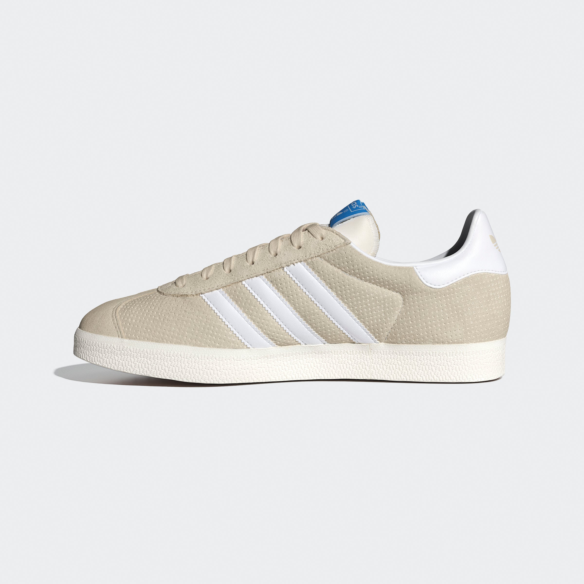 Men's adidas Originals Gazelle Shoes Wonder White