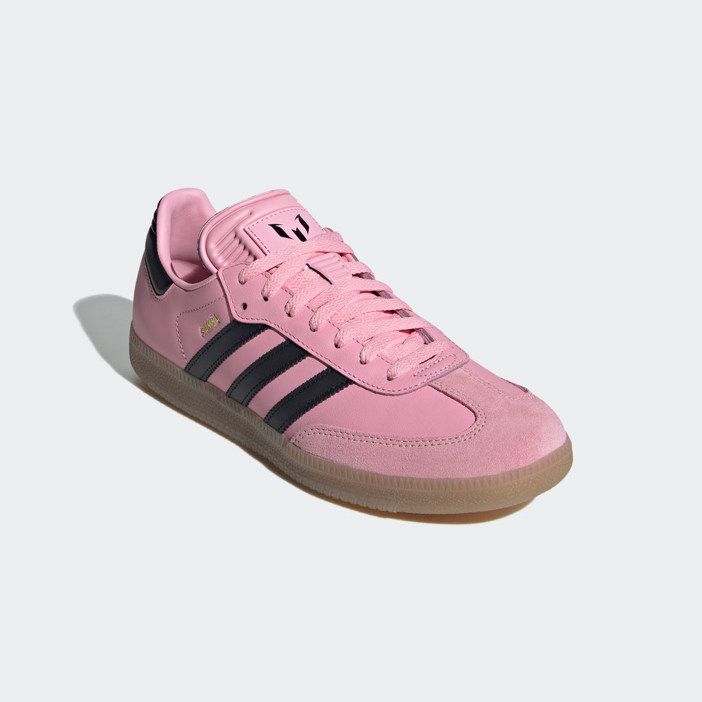 Men's adidas Originals Samba Messi Shoes Light Pink