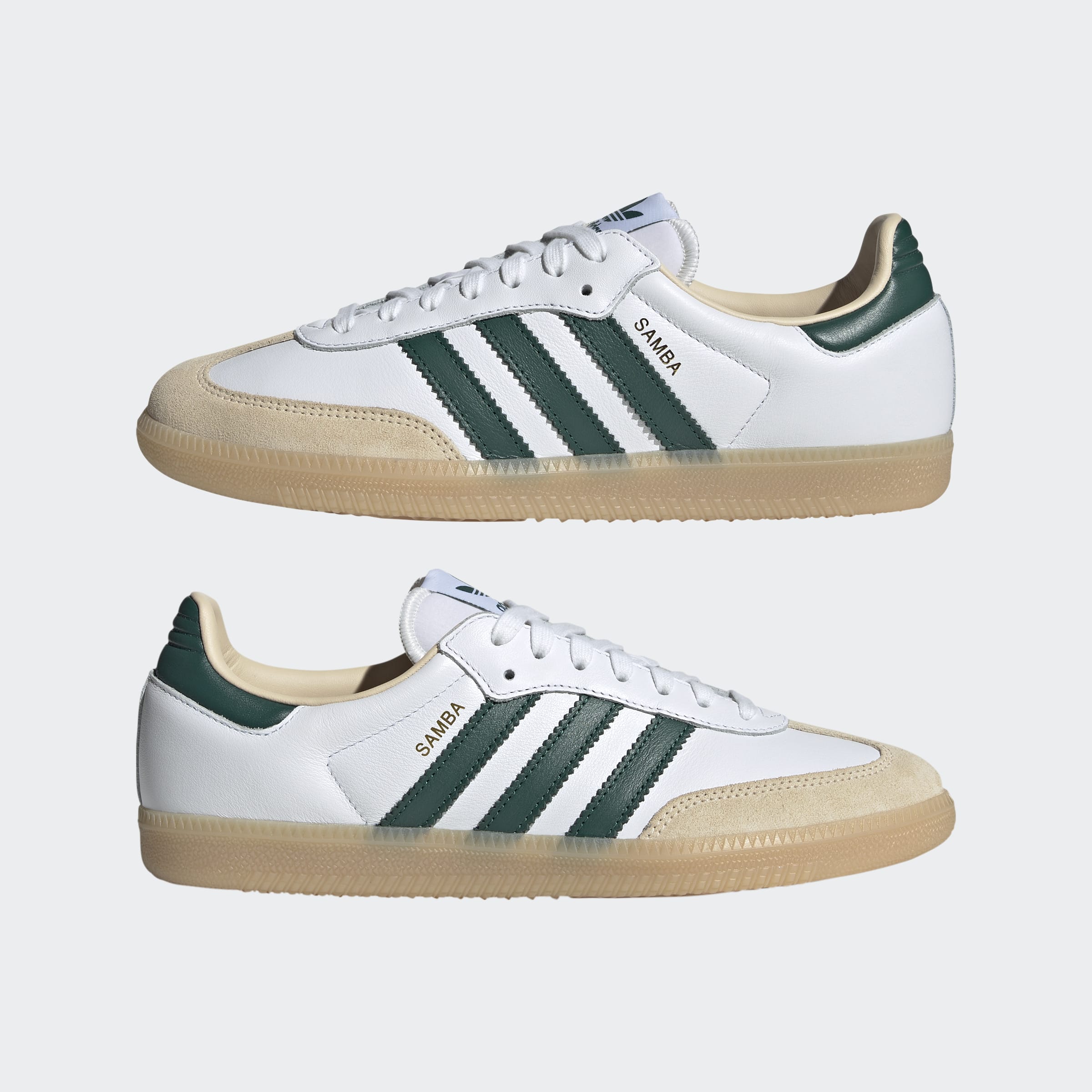 Men's adidas Originals Samba OG Shoes Collegiate Green