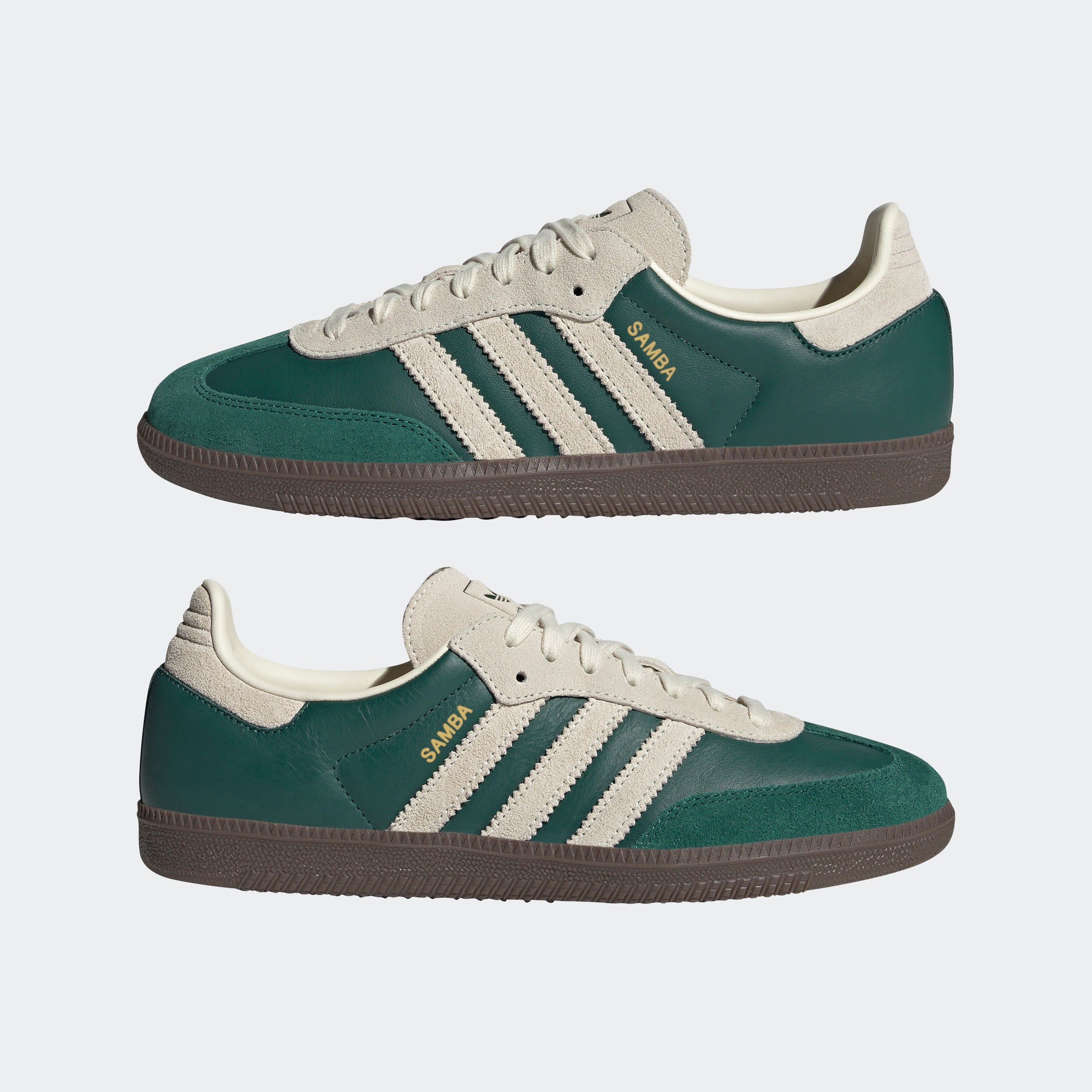 Men's adidas Originals Samba OG Shoes Collegiate Green