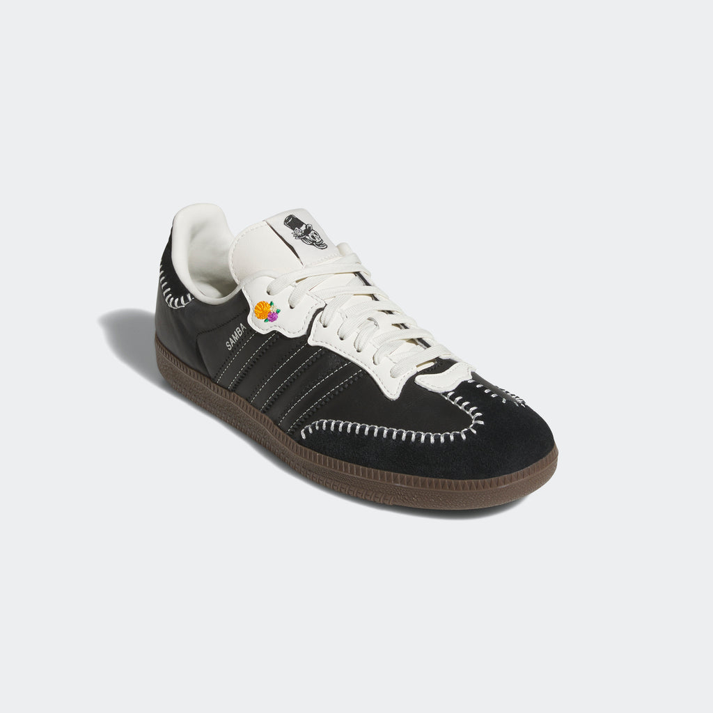 Men's adidas Originals Samba OG Shoes Día De Los Muertos Black