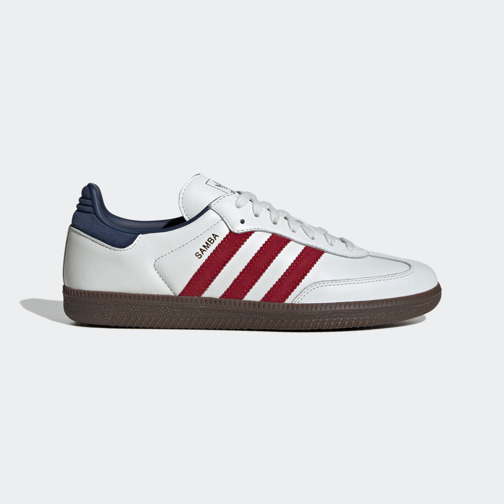 Men's adidas Originals Samba OG Shoes White Team Victory Red