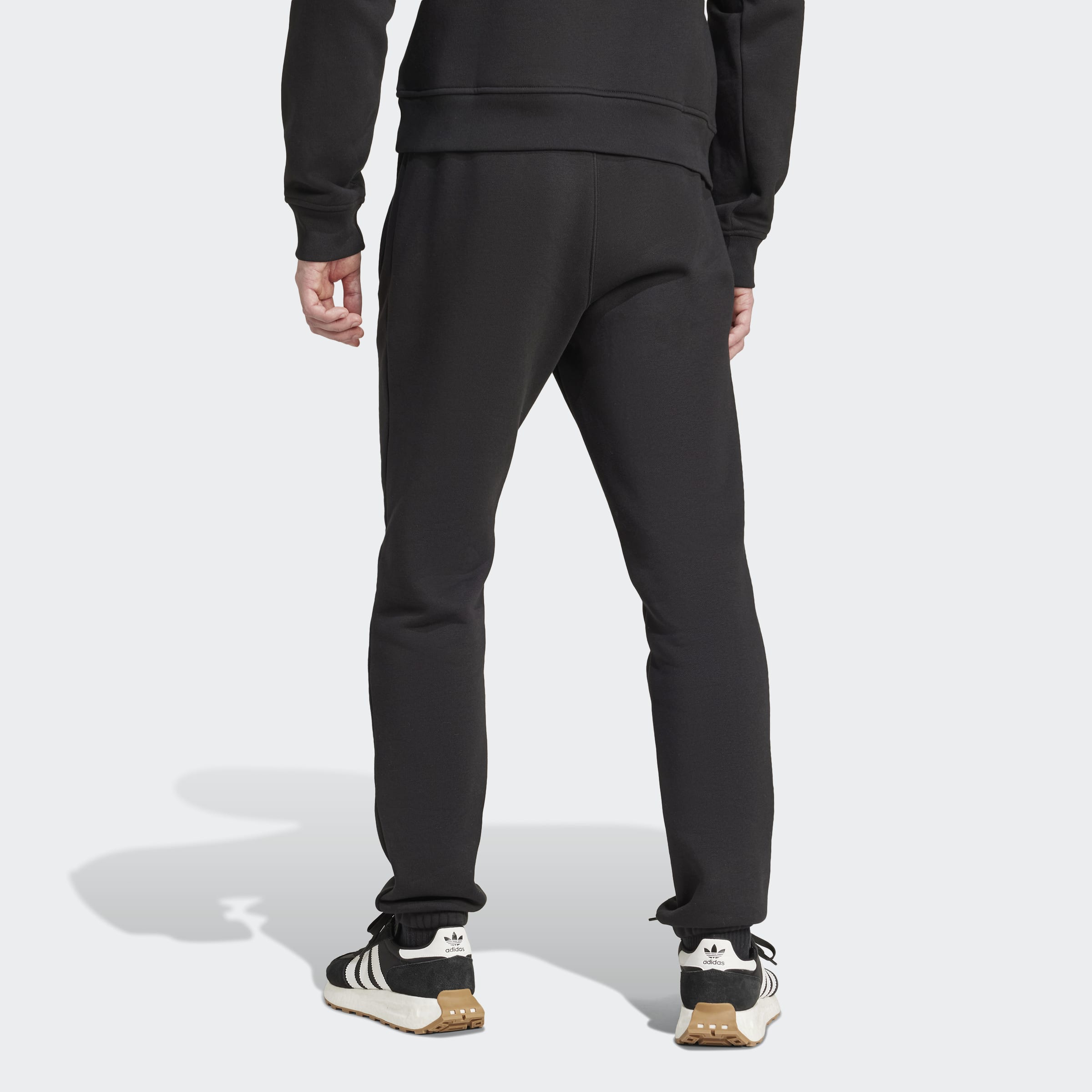 Men's adidas Originals Trefoil Essentials Pants Black