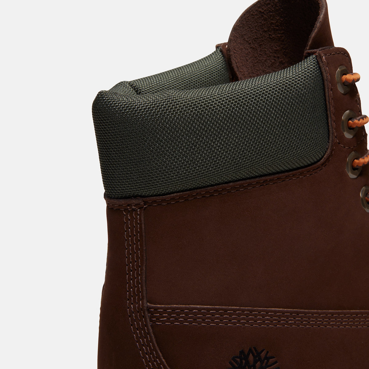 Men's Timberland Heritage 6-Inch Waterproof Boot Dark Brown Nubuck