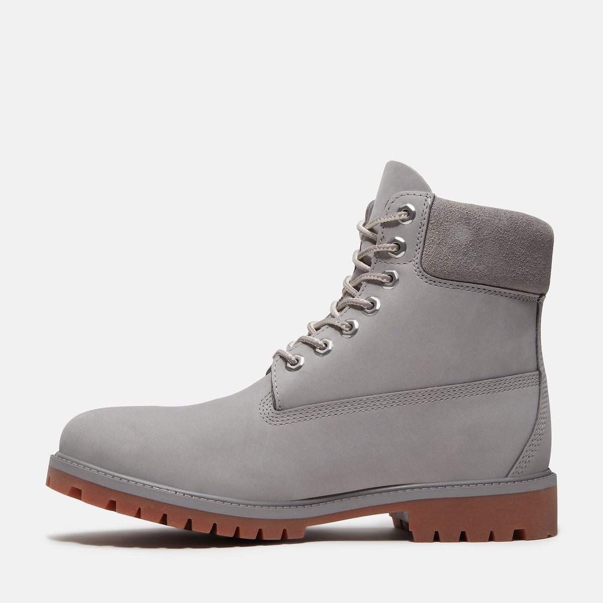 Men's Timberland Heritage 6-Inch Waterproof Boot Medium Greyout Nubuck