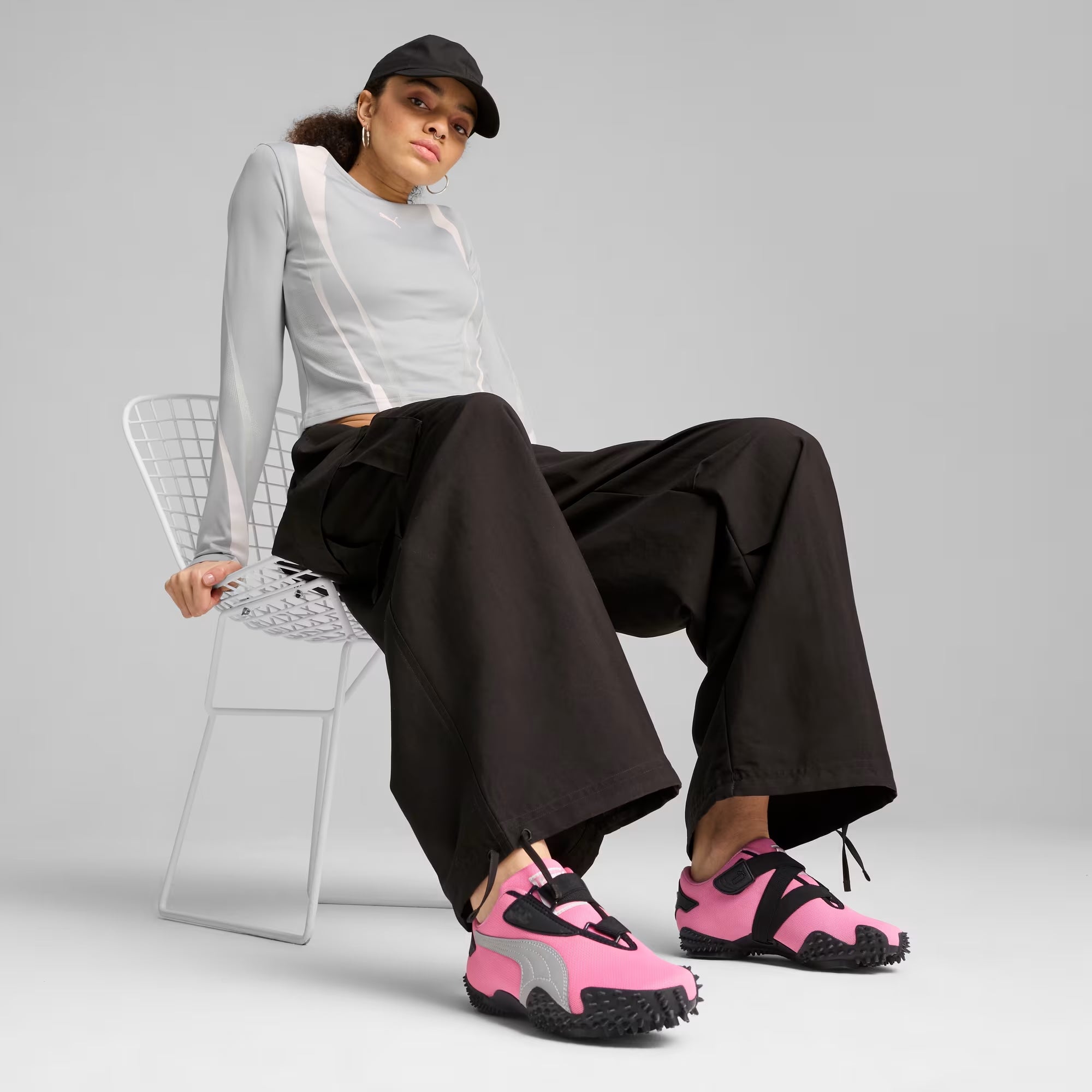 Women's PUMA Mostro OG Posie Pink / Silver / Black