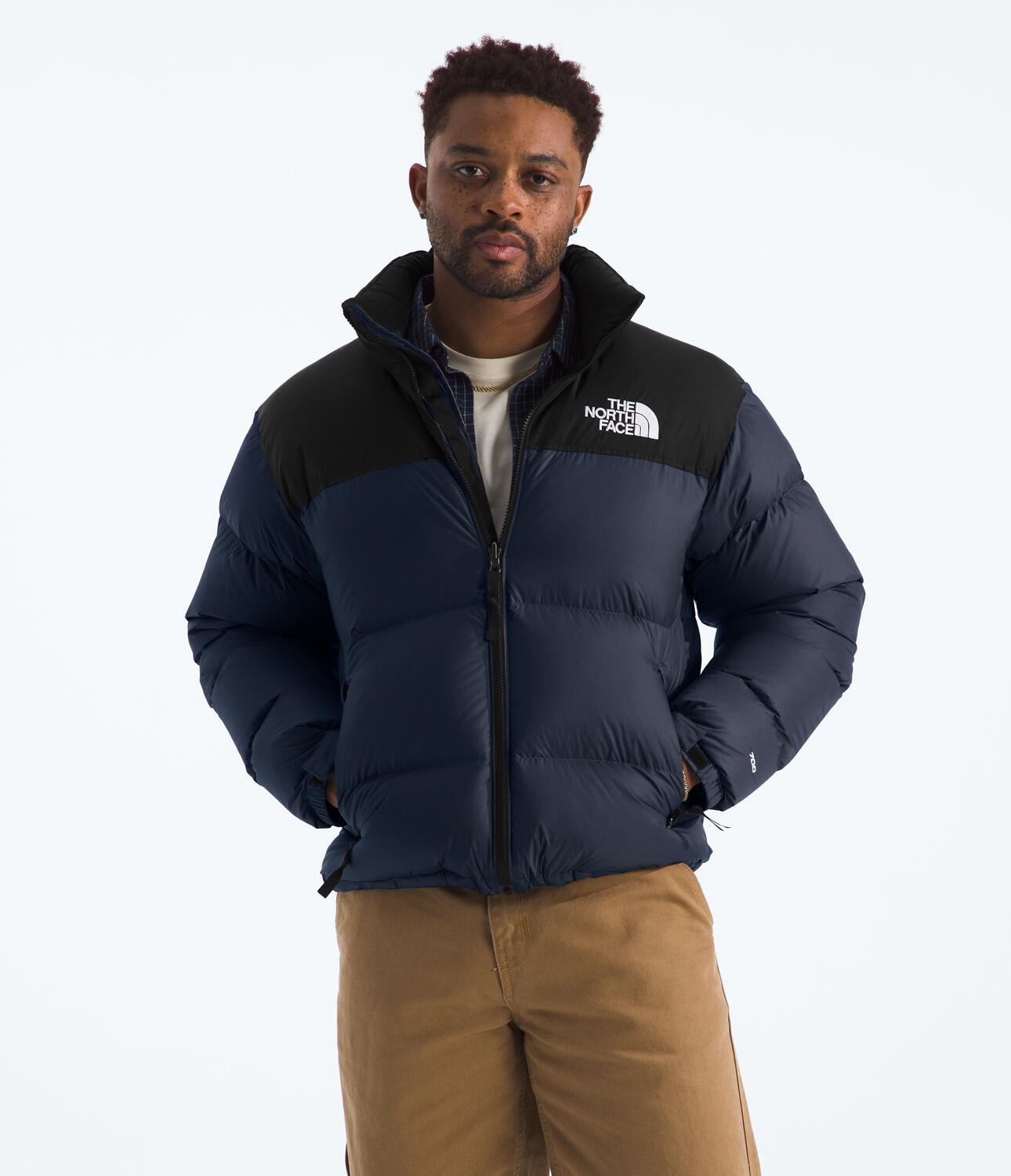 Men's The North Face 1996 Retro Nuptse Jacket Summit Navy / TNF Black