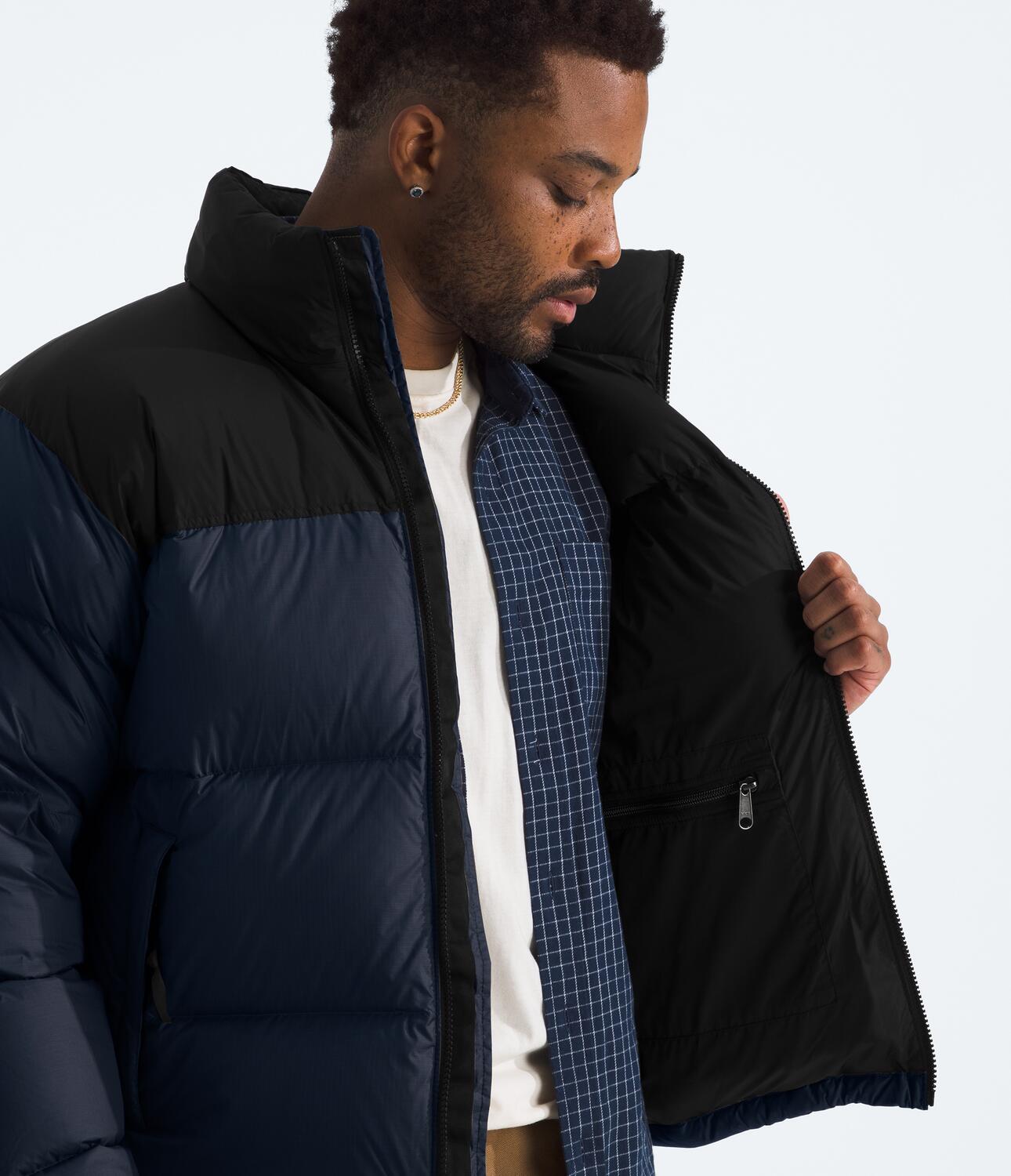 Men's The North Face 1996 Retro Nuptse Jacket Summit Navy / TNF Black