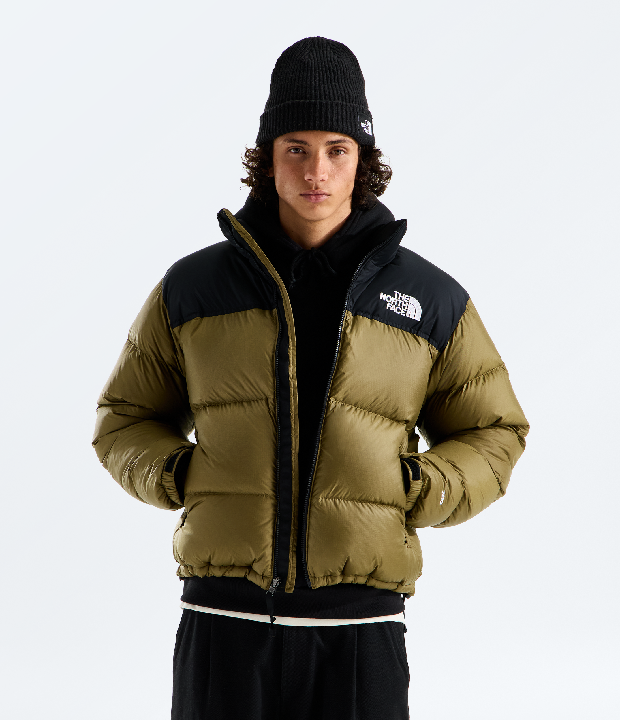 Men's The North Face 1996 Retro Nuptse Jacket Caraway Seed/Black