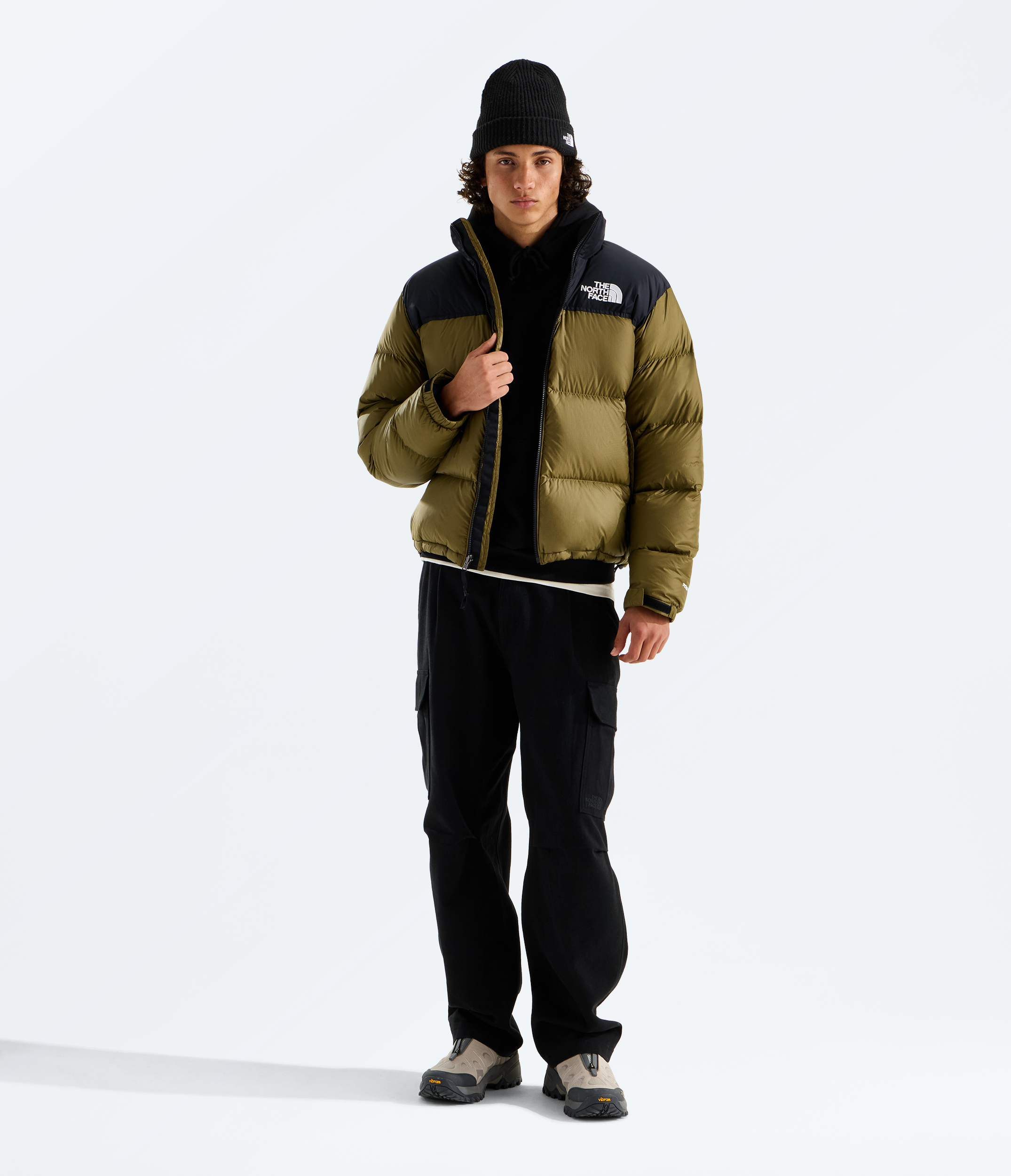 Men's The North Face 1996 Retro Nuptse Jacket Caraway Seed/Black
