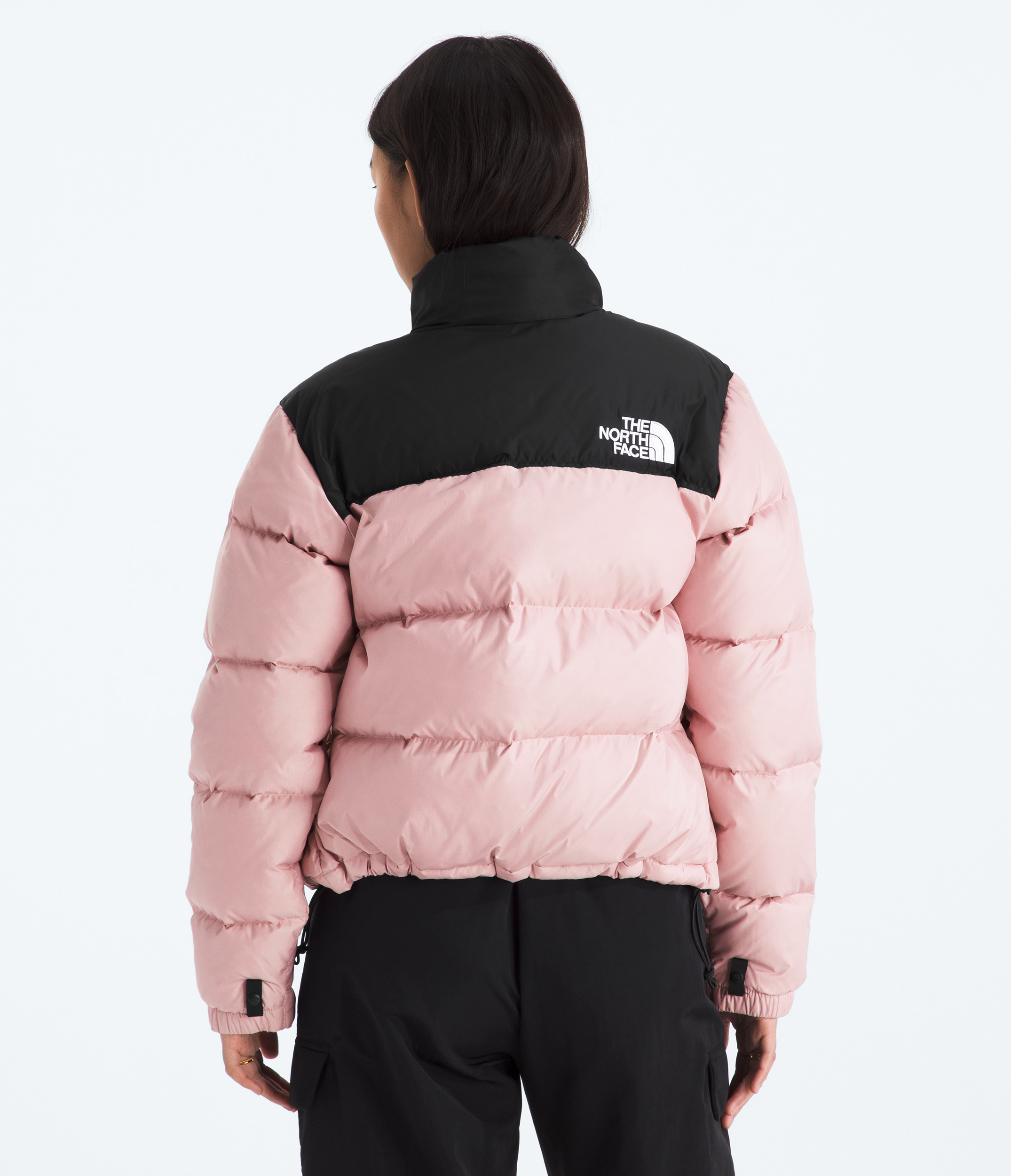 Women's The North Face 1996 Retro Nuptse Jacket Metal Pink/Black