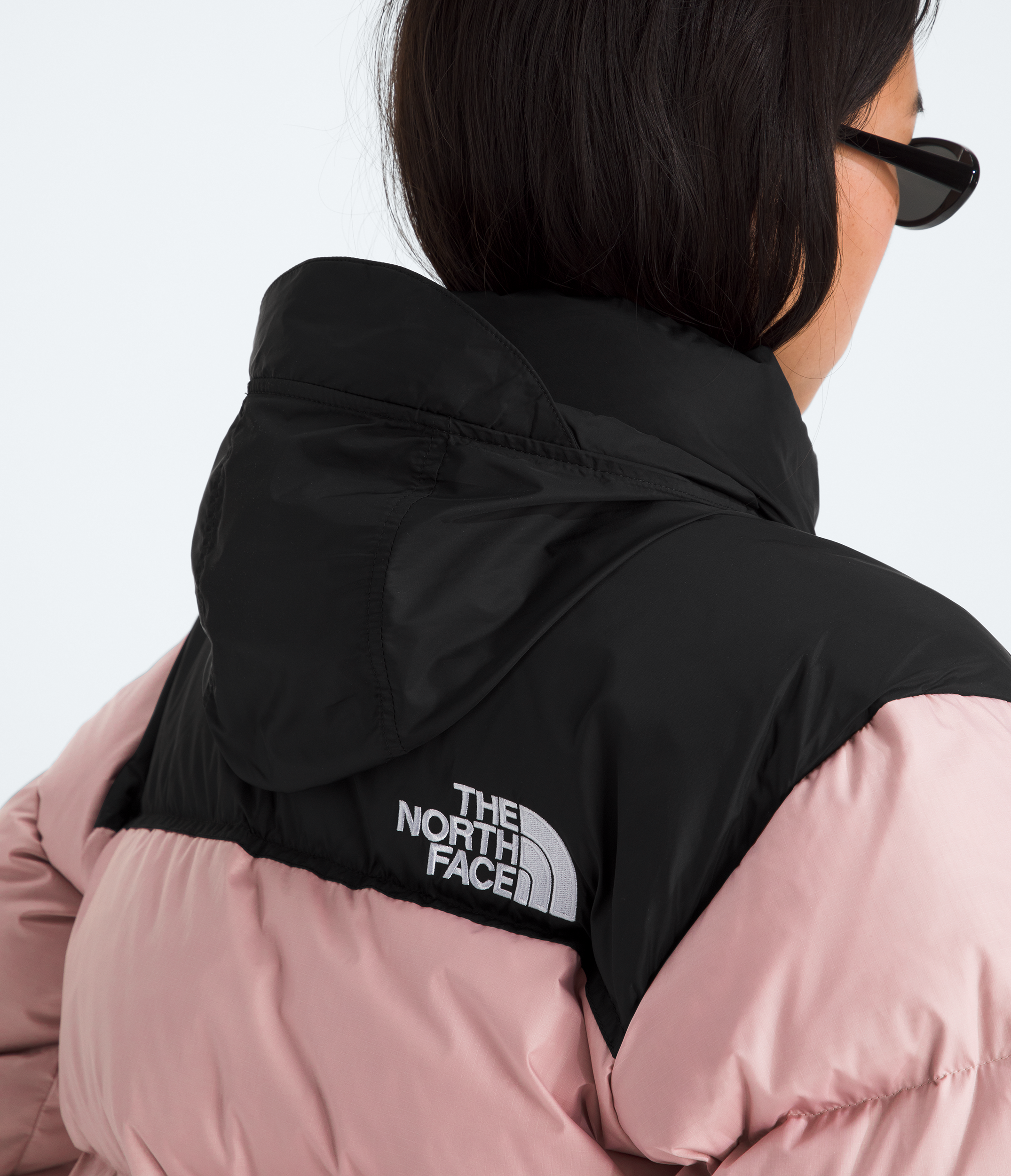 Women's The North Face 1996 Retro Nuptse Jacket Metal Pink/Black