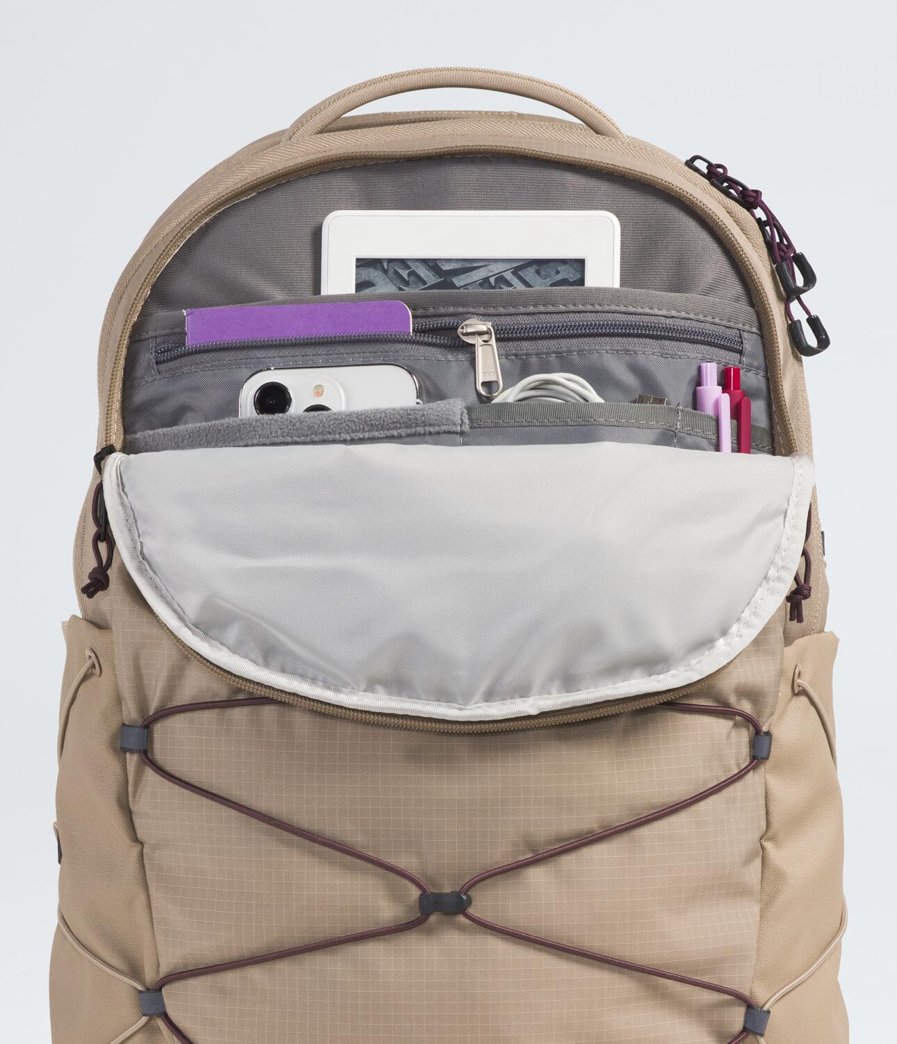 Women's The North Face Borealis Backpack Mushroom Grey