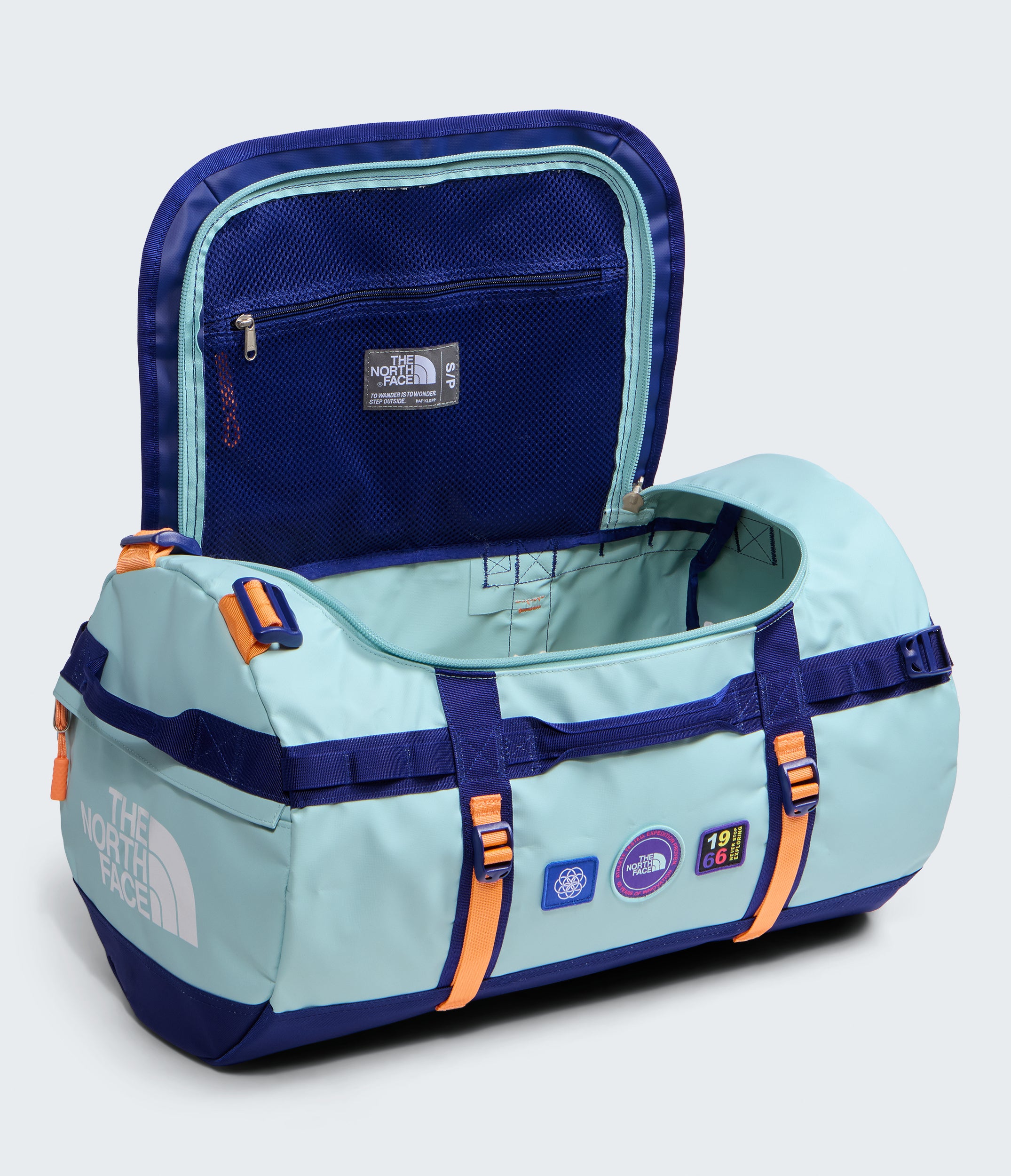 The North Face Base Camp Duffel Bag Canal Blue - S (50L)