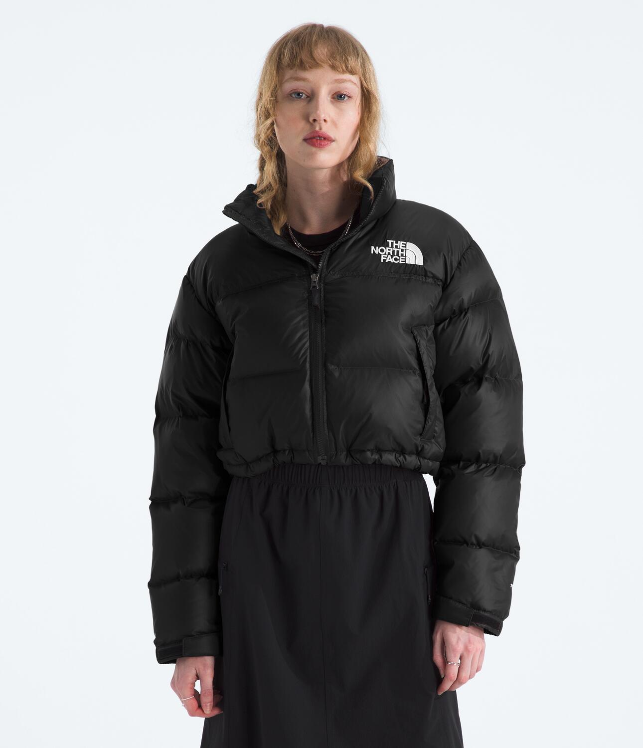 Women's The North Face Nuptse Short Jacket TNF Black