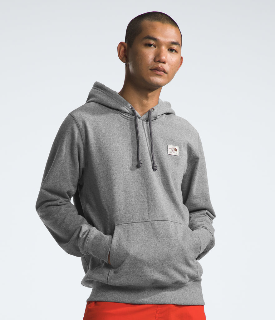 Men's The North Face Heritage Patch Pullover Hoodie Medium Grey Heather