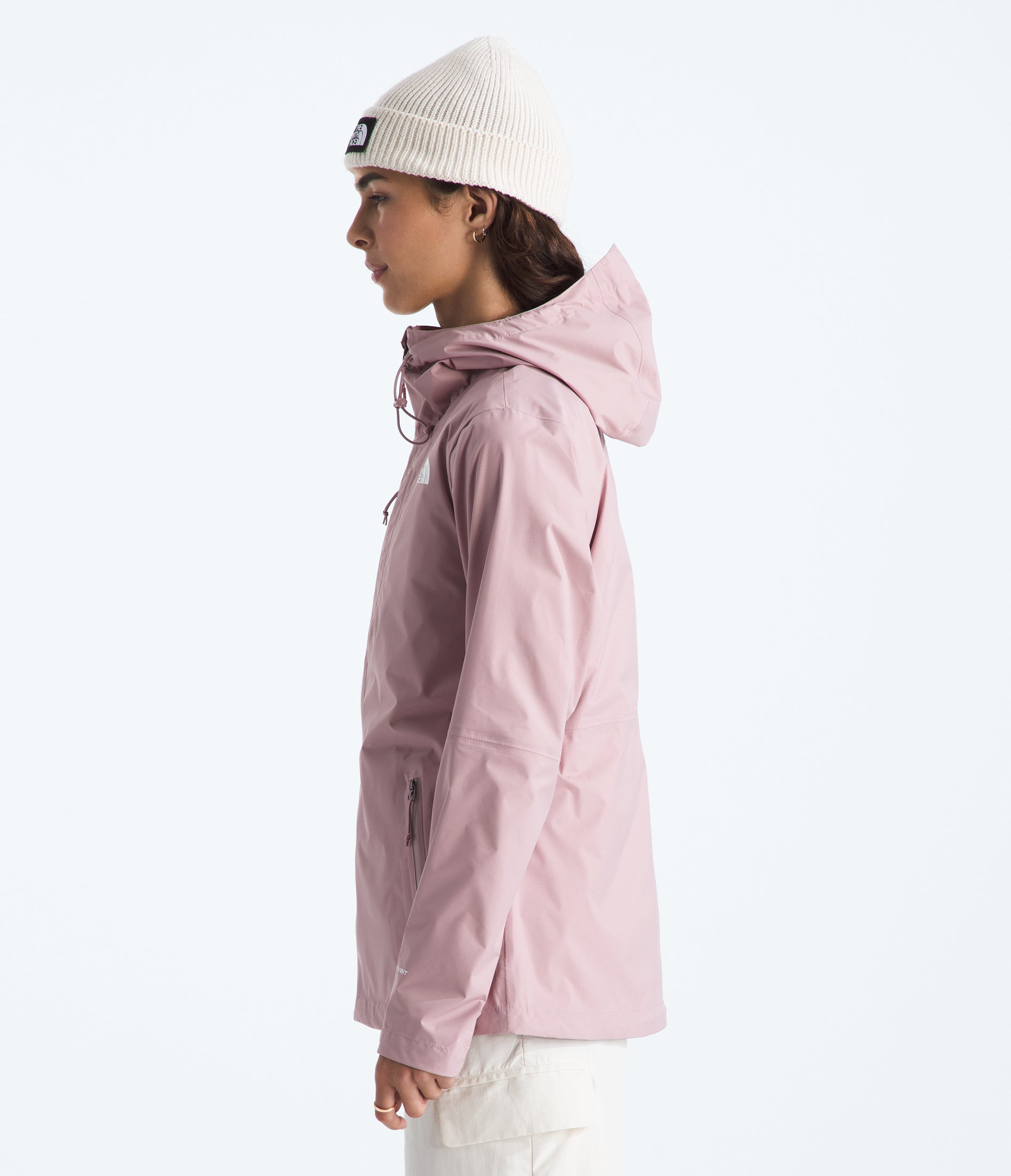Women's The North Face Alta Vista Rain Jacket Metal Pink