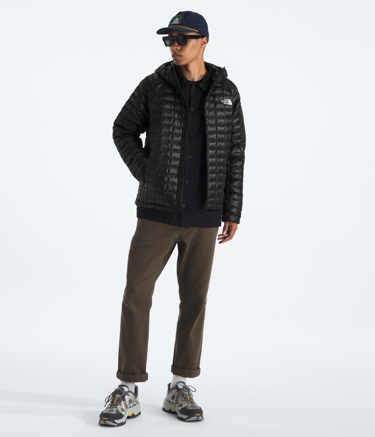 Men's The North Face Thermoball Hooded Jacket Black