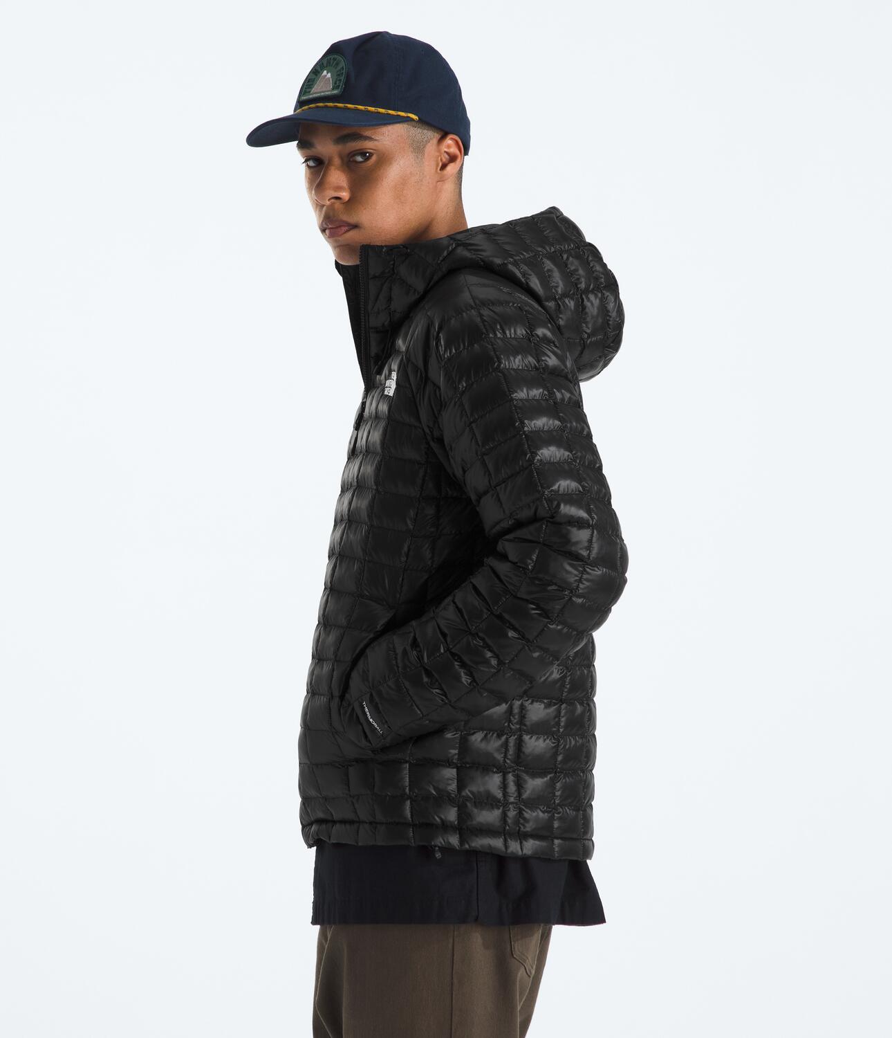 Men's The North Face Thermoball Hooded Jacket Black