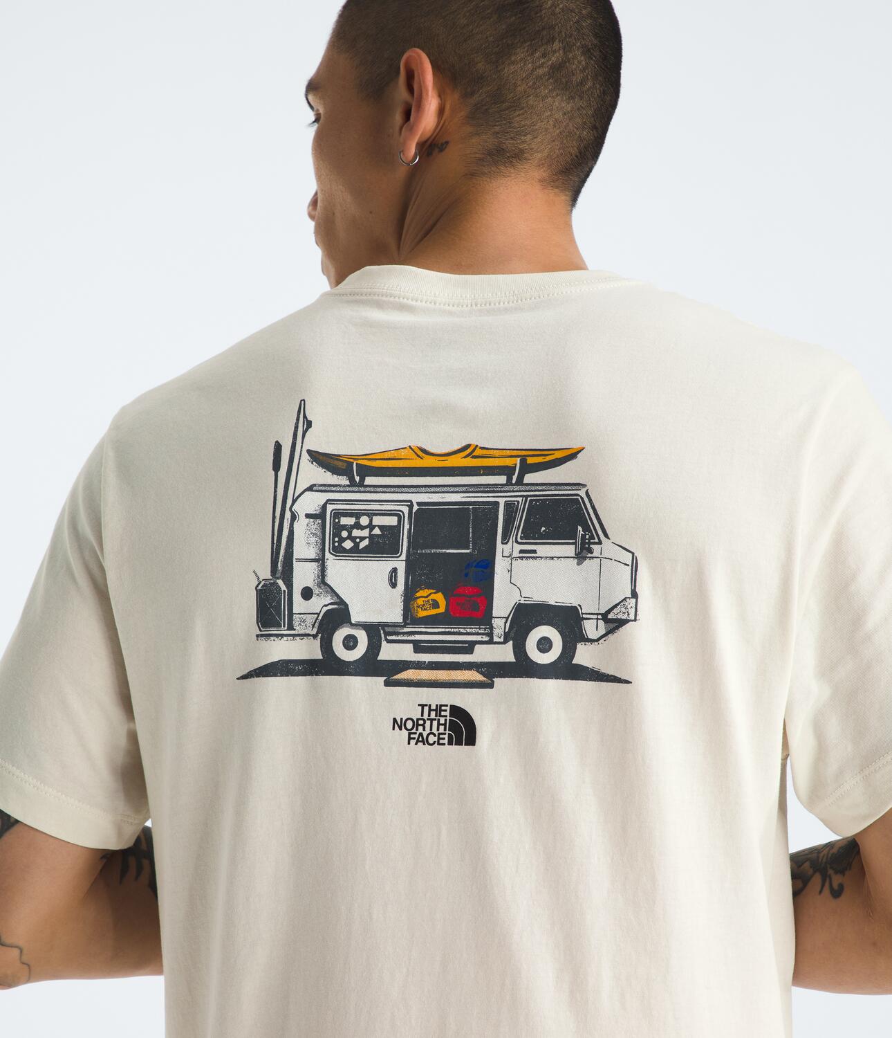 Men's The North Face Evolution Van Life Tee White Dune