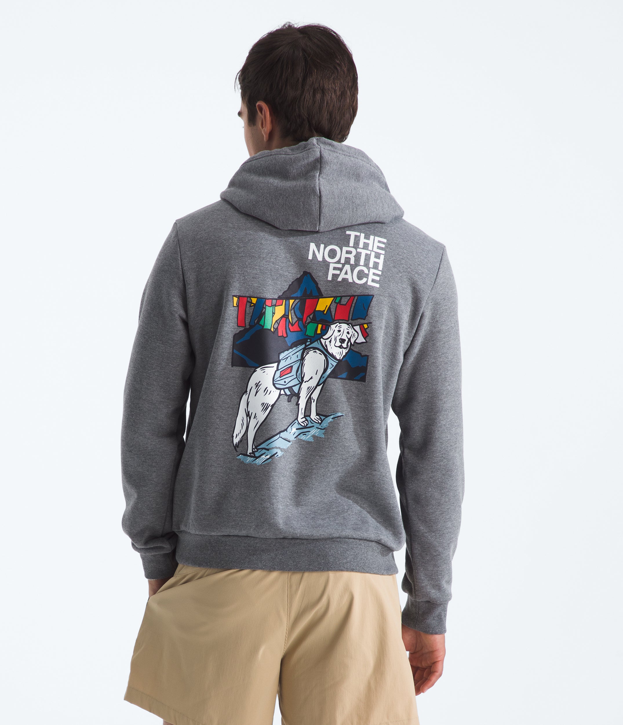 Men's The North Face Box Sunlit Summit Regular Hoodie TNF Mid Grey Heather