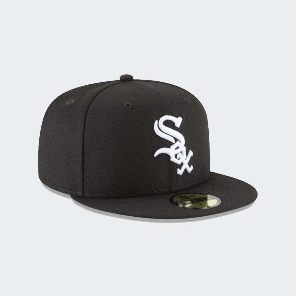 New Era Chicago White Sox Black & White Basic 59FIFTY Fitted