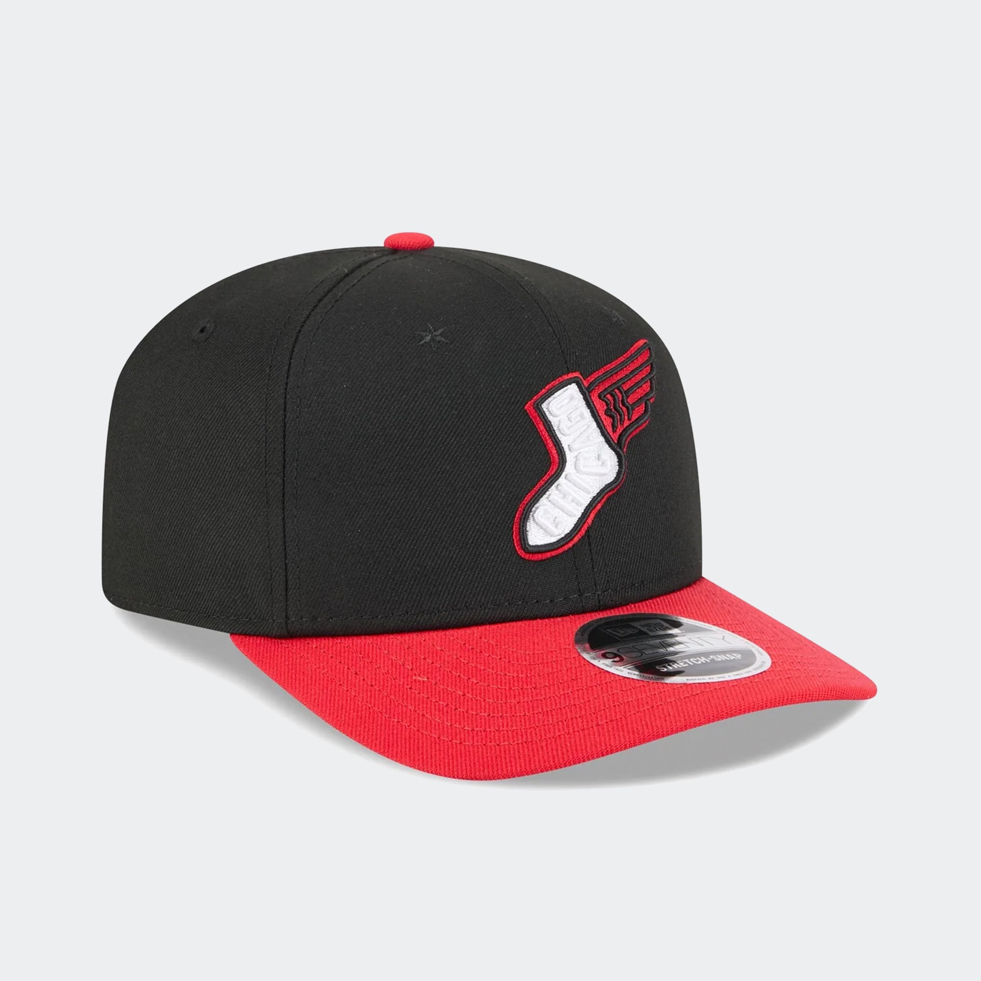 New Era Chicago White Sox City Connect 9SEVENTY Stretch-Snap Cap Red / Black / White