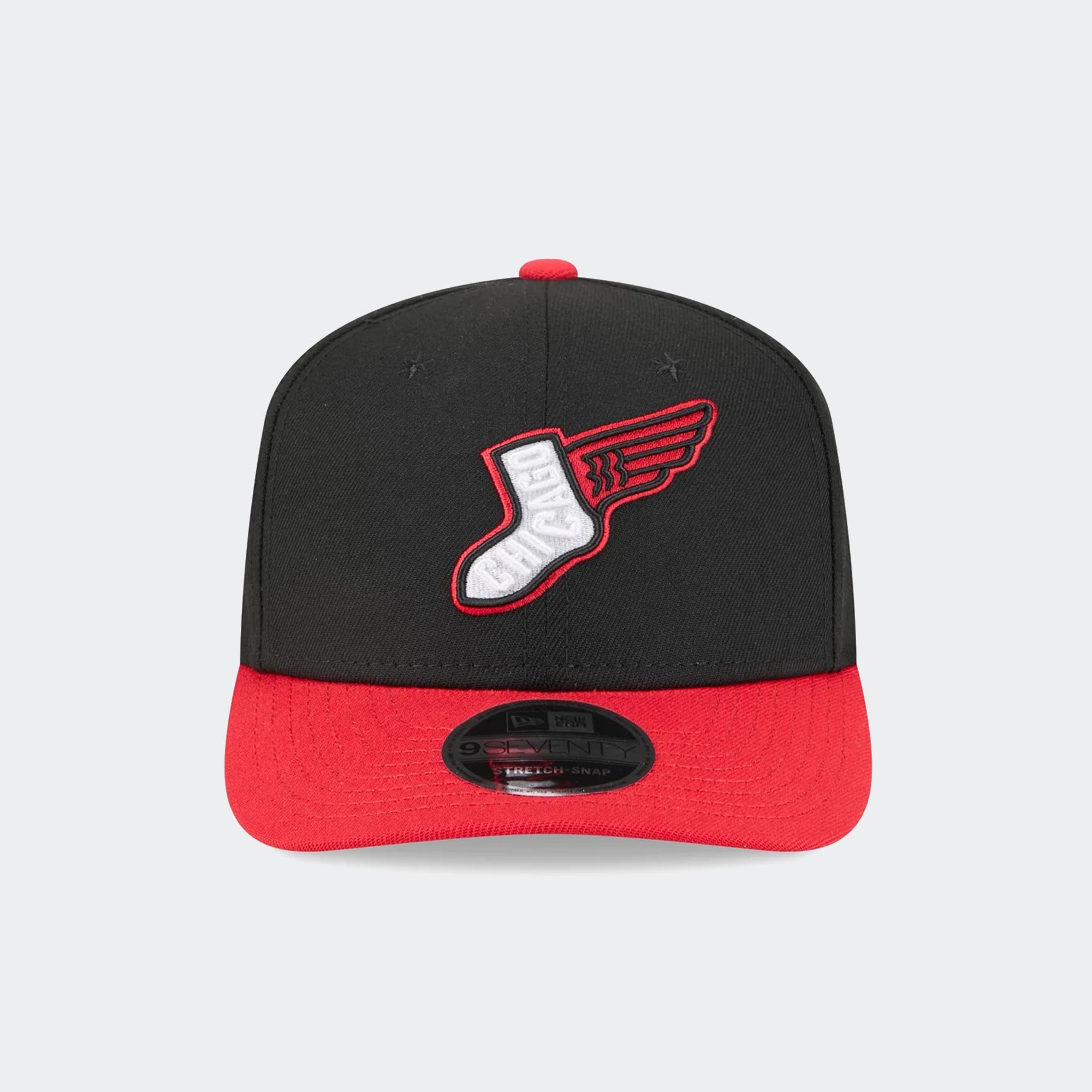 New Era Chicago White Sox City Connect 9SEVENTY Stretch-Snap Cap Red / Black / White