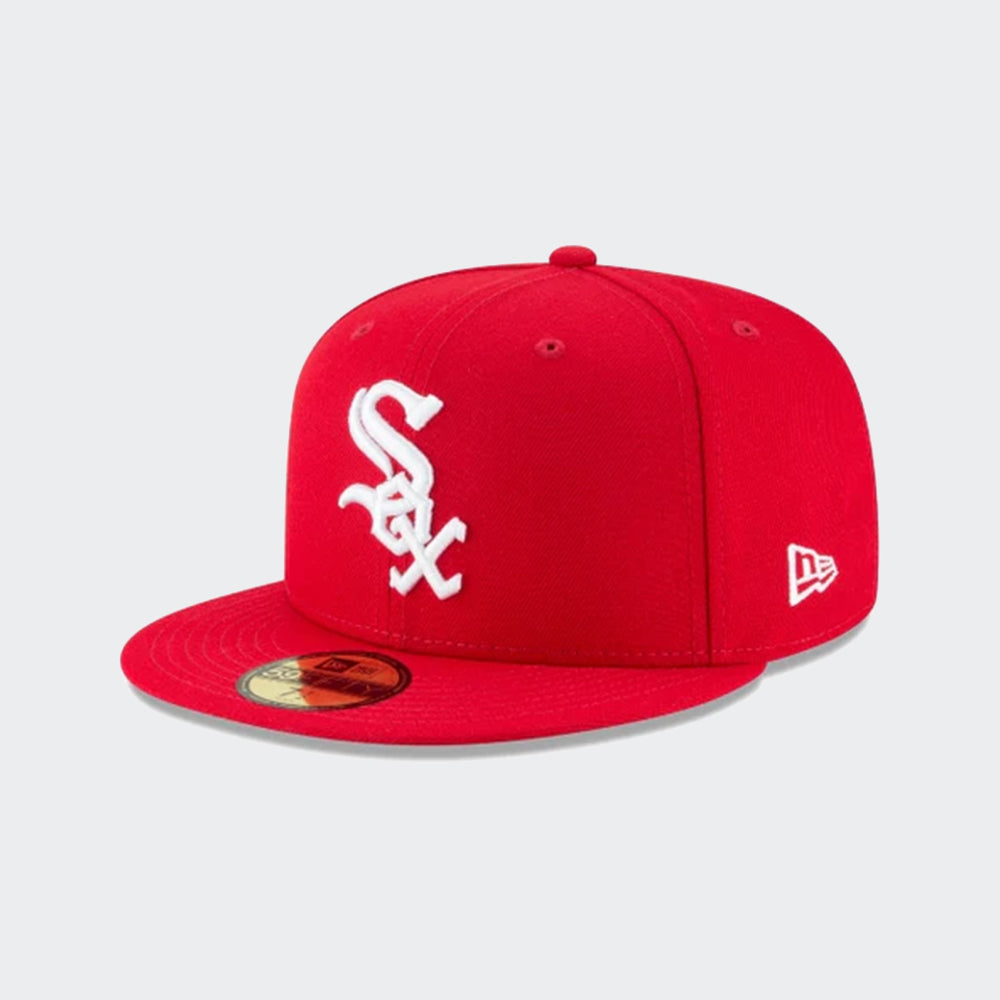 New Era Chicago White Sox Scarlet Basic 59FIFTY Fitted