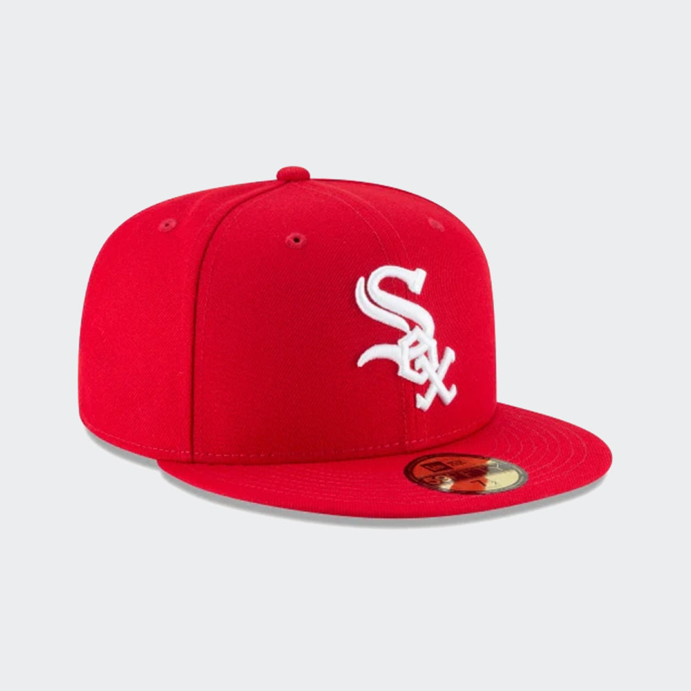 New Era Chicago White Sox Scarlet Basic 59FIFTY Fitted