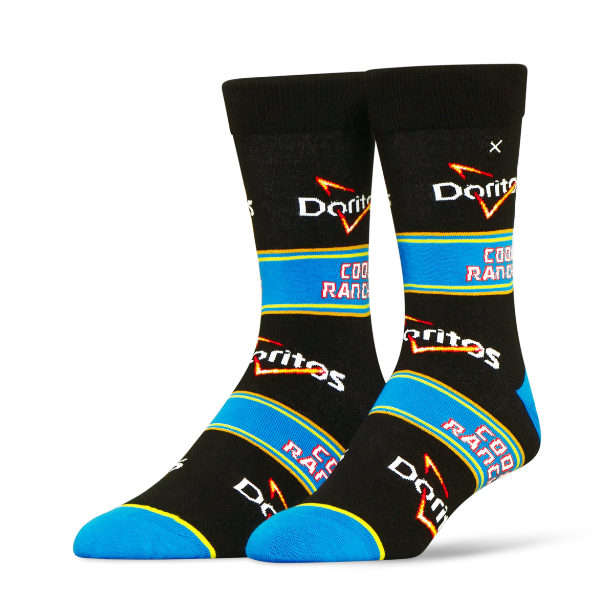 Men’s Odd Sox Oddmart Doritos Cool Ranch Crew Socks 2-Pack