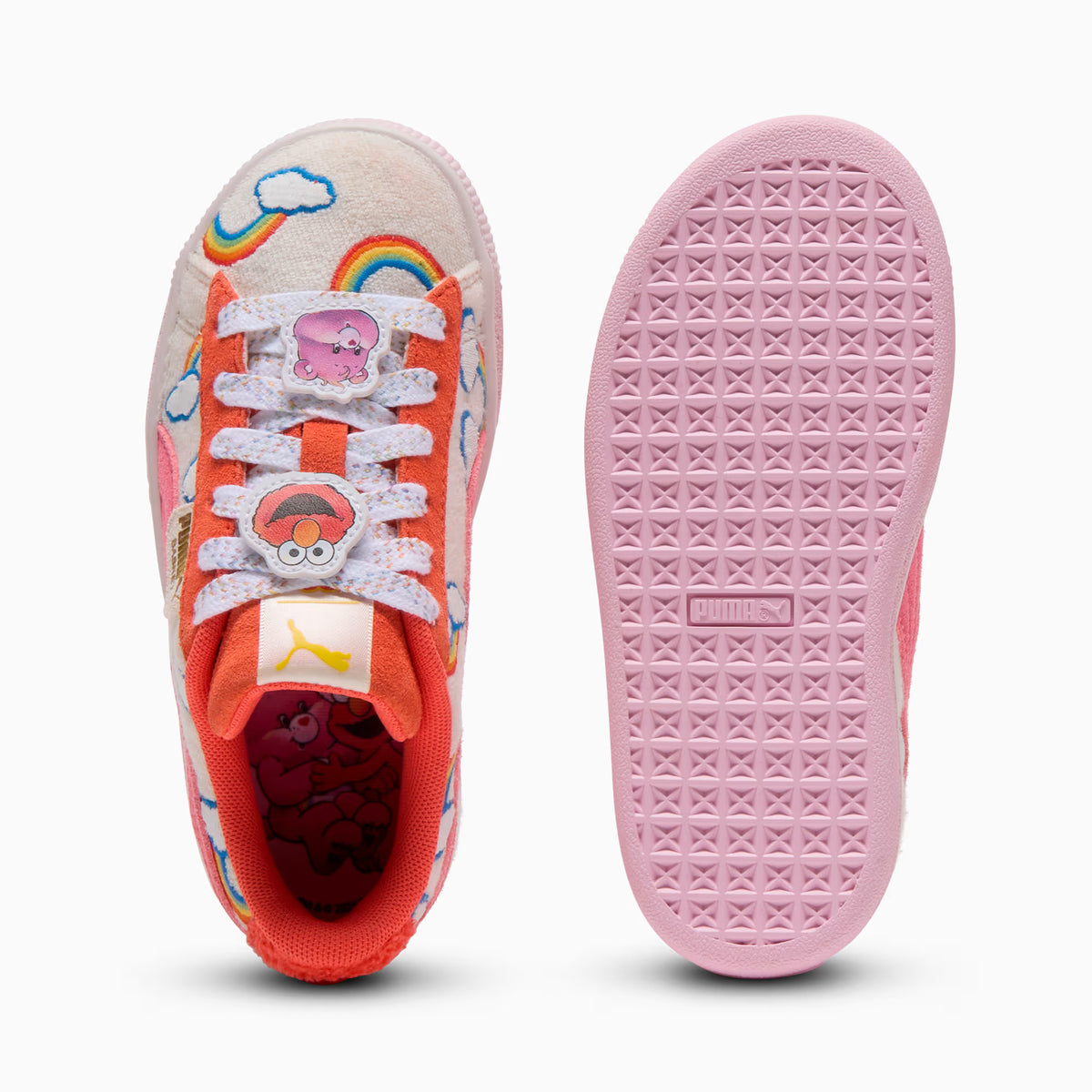 Little Kids PUMA x CARE BEARS x SESAME STREET Basket Shoes