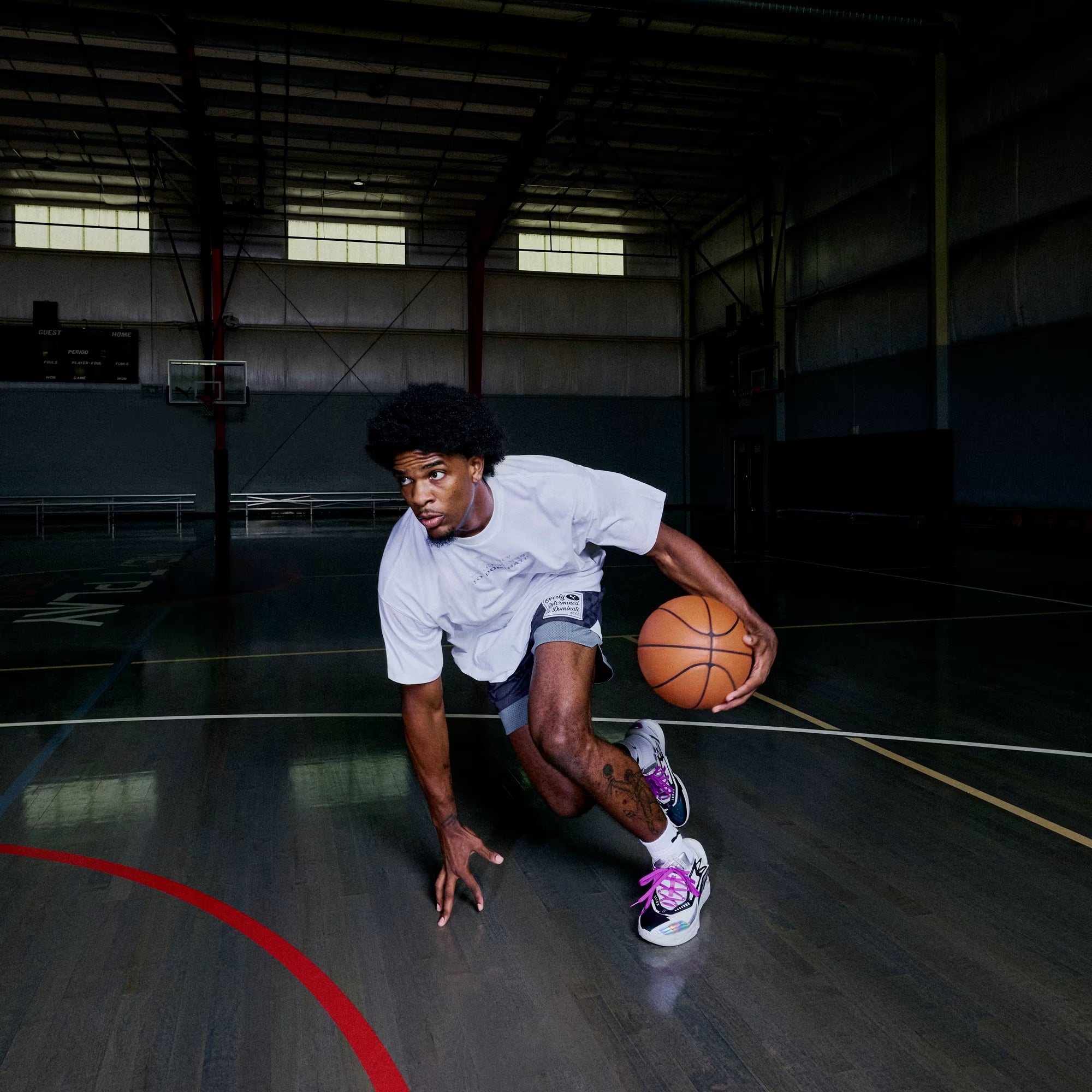 Men's PUMA Scoot Zeros II Sterling Basketball Shoes