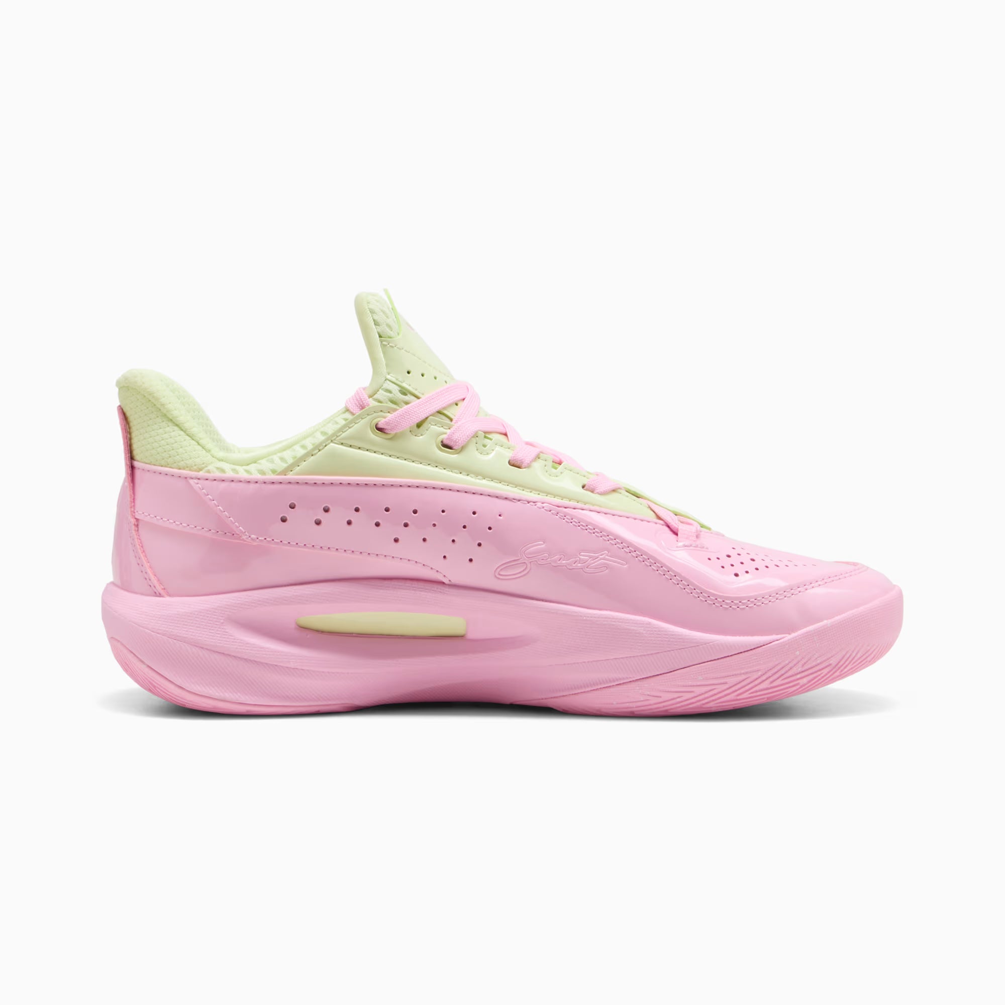 Men's PUMA Scoot Zeros III Basketball Shoes Pink Shimmer