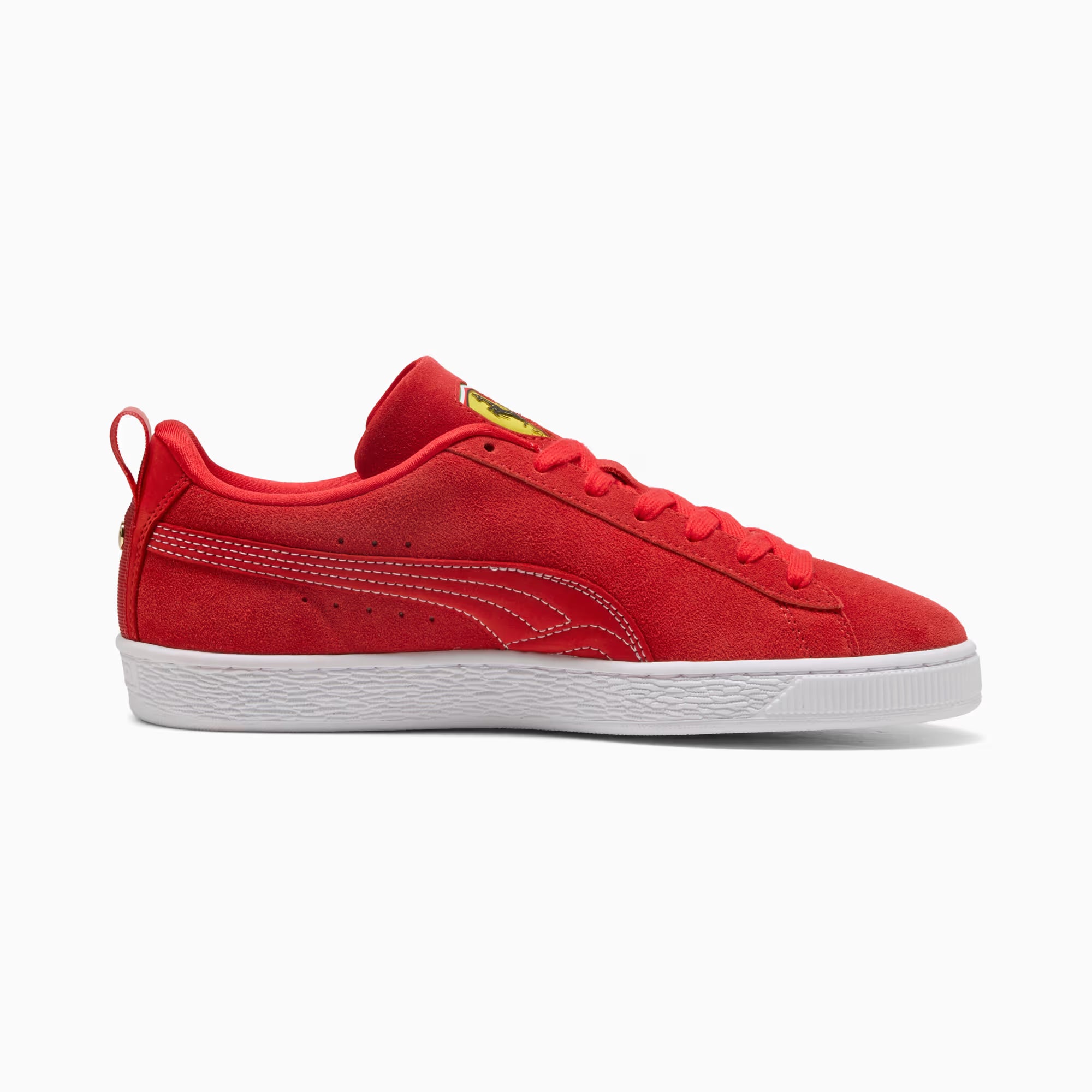 Men's PUMA Scuderia Ferrari Suede OG Rosso Corsa