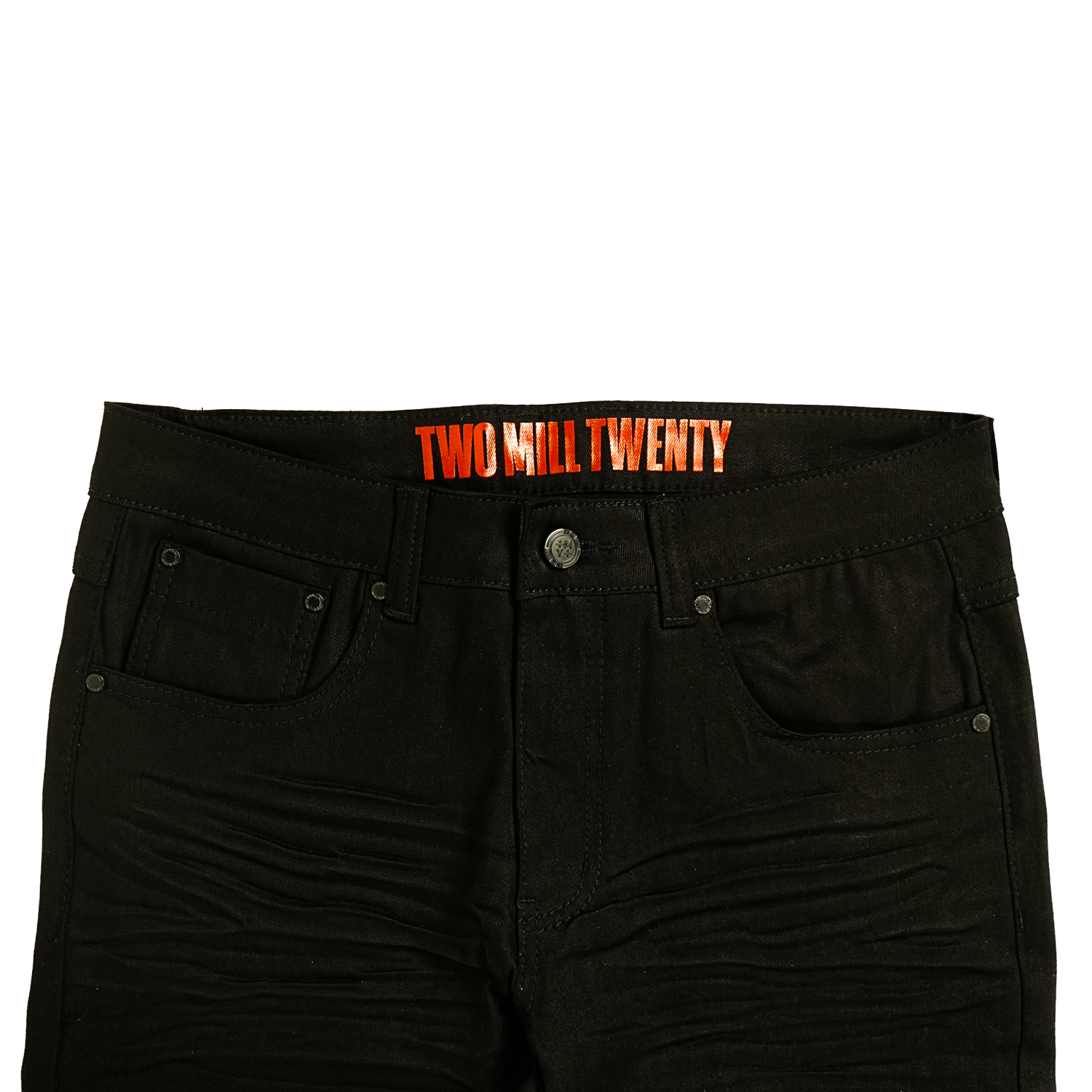 Men's TWO MILL TWENTY Relaxed Slim Fit Jeans Jet Black