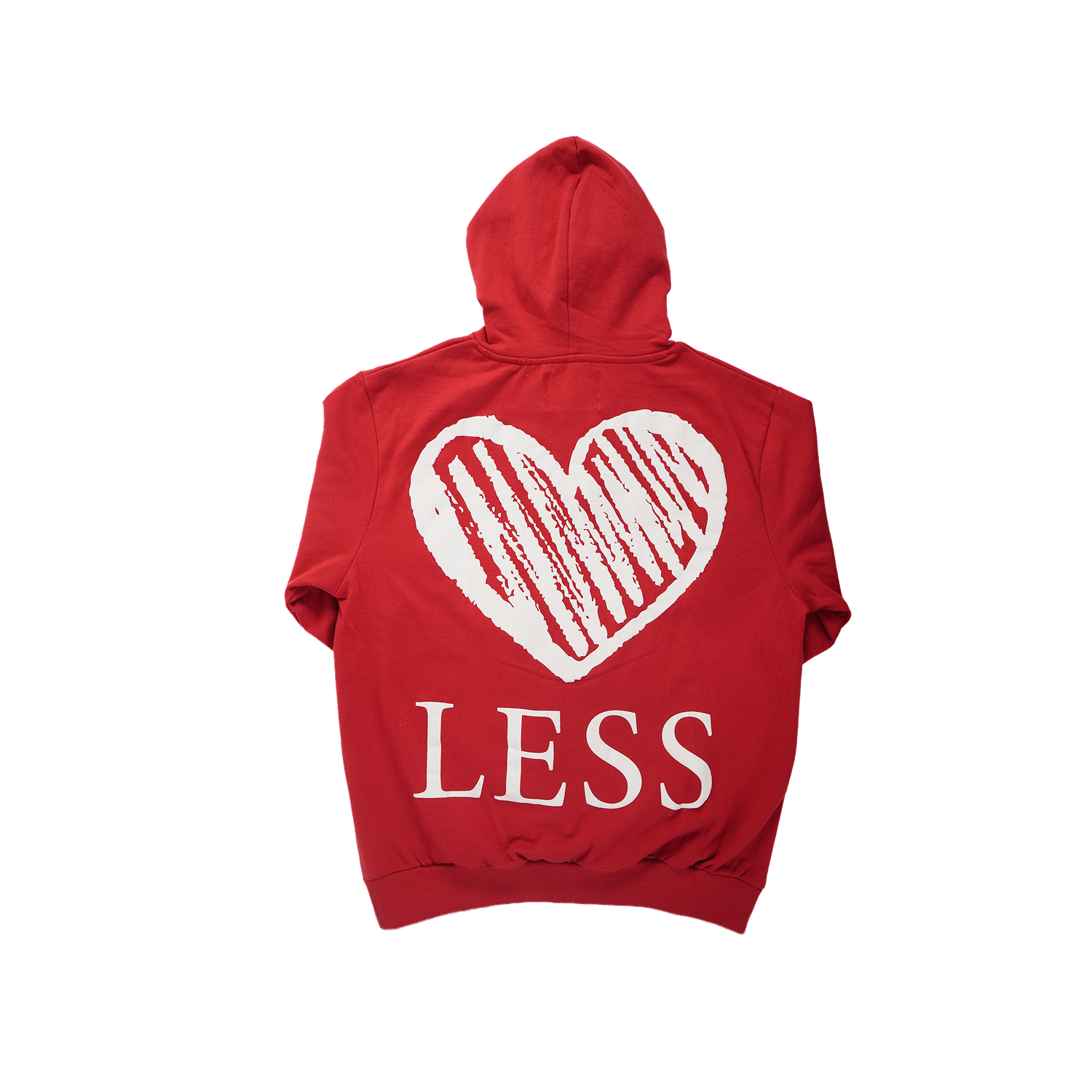 Unisex TWO MILL TWENTY Heartless Hoodie Red